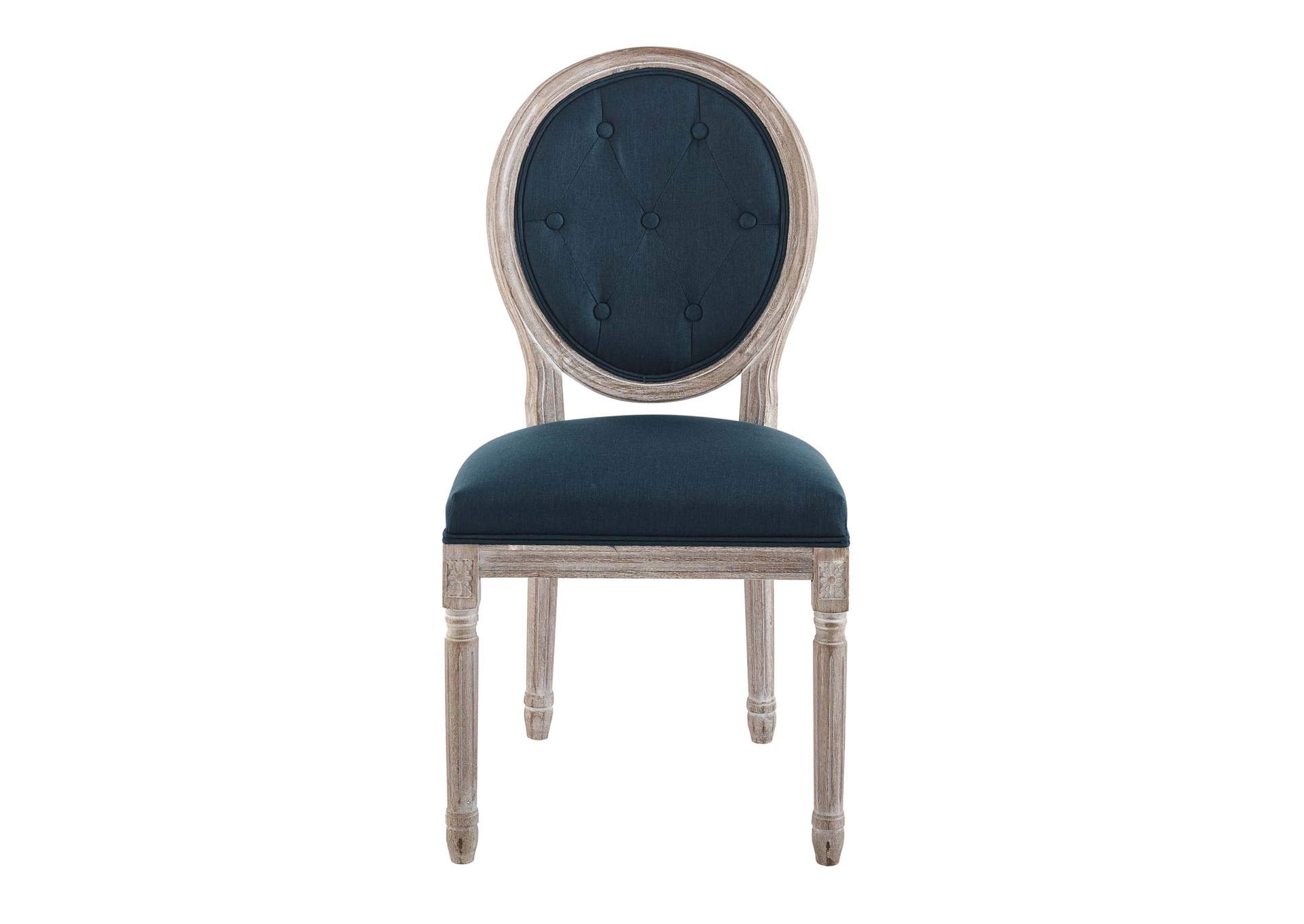 Arise Vintage French Upholstered Fabric Dining Side Chair,Modway