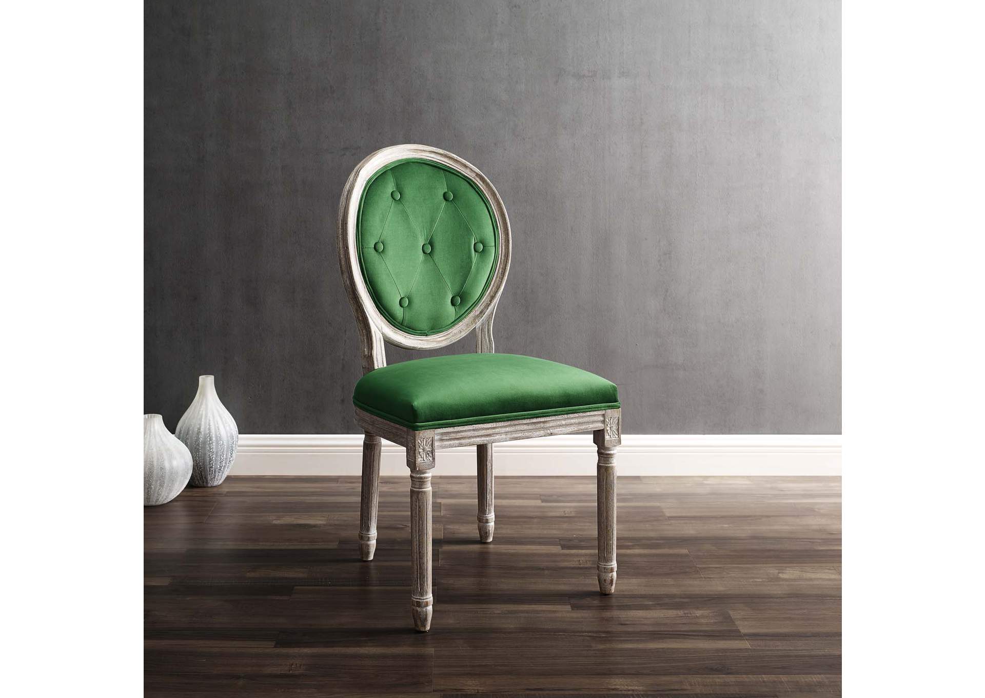Arise Vintage French Performance Velvet Dining Side Chair,Modway