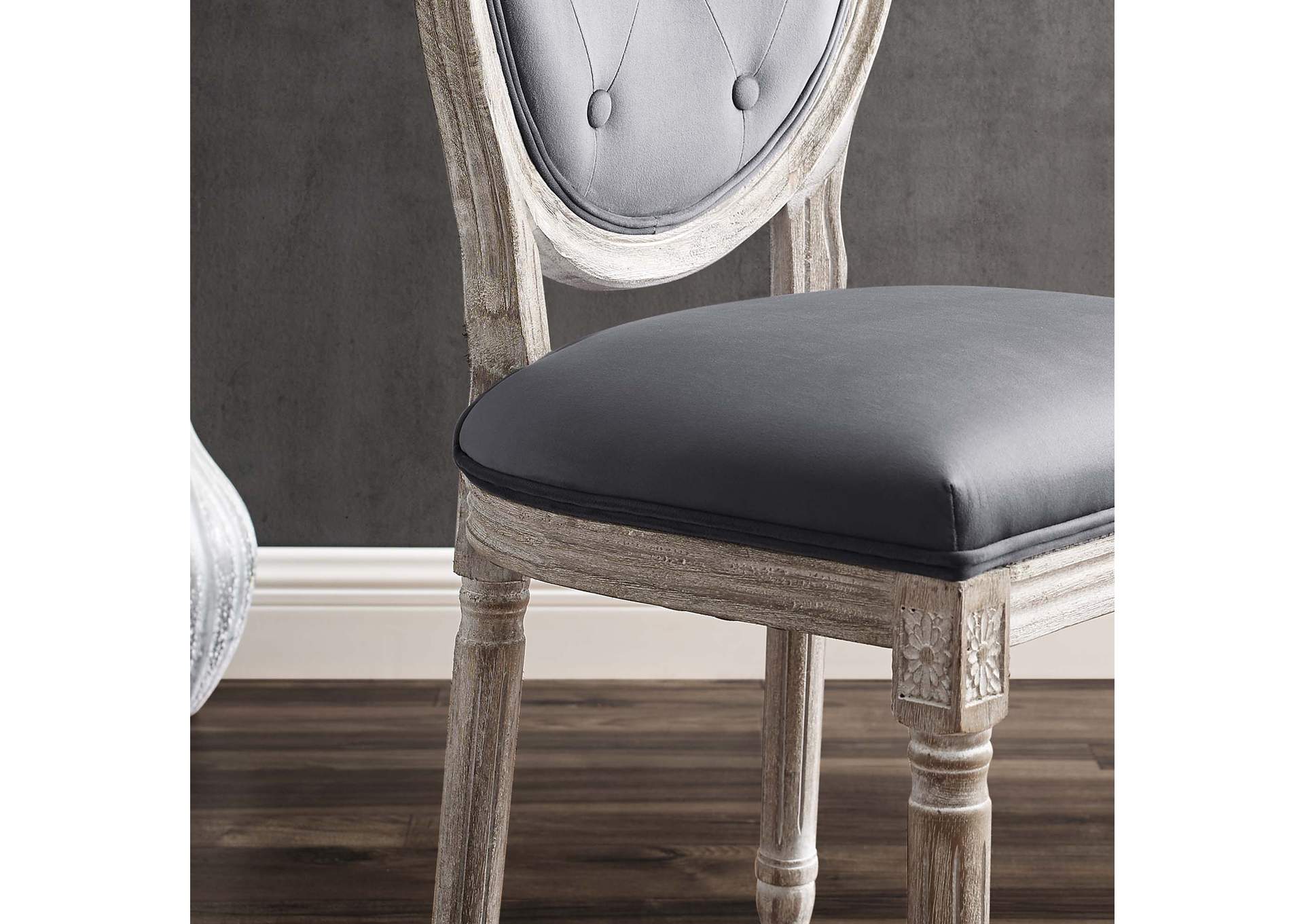 Arise Vintage French Performance Velvet Dining Side Chair,Modway