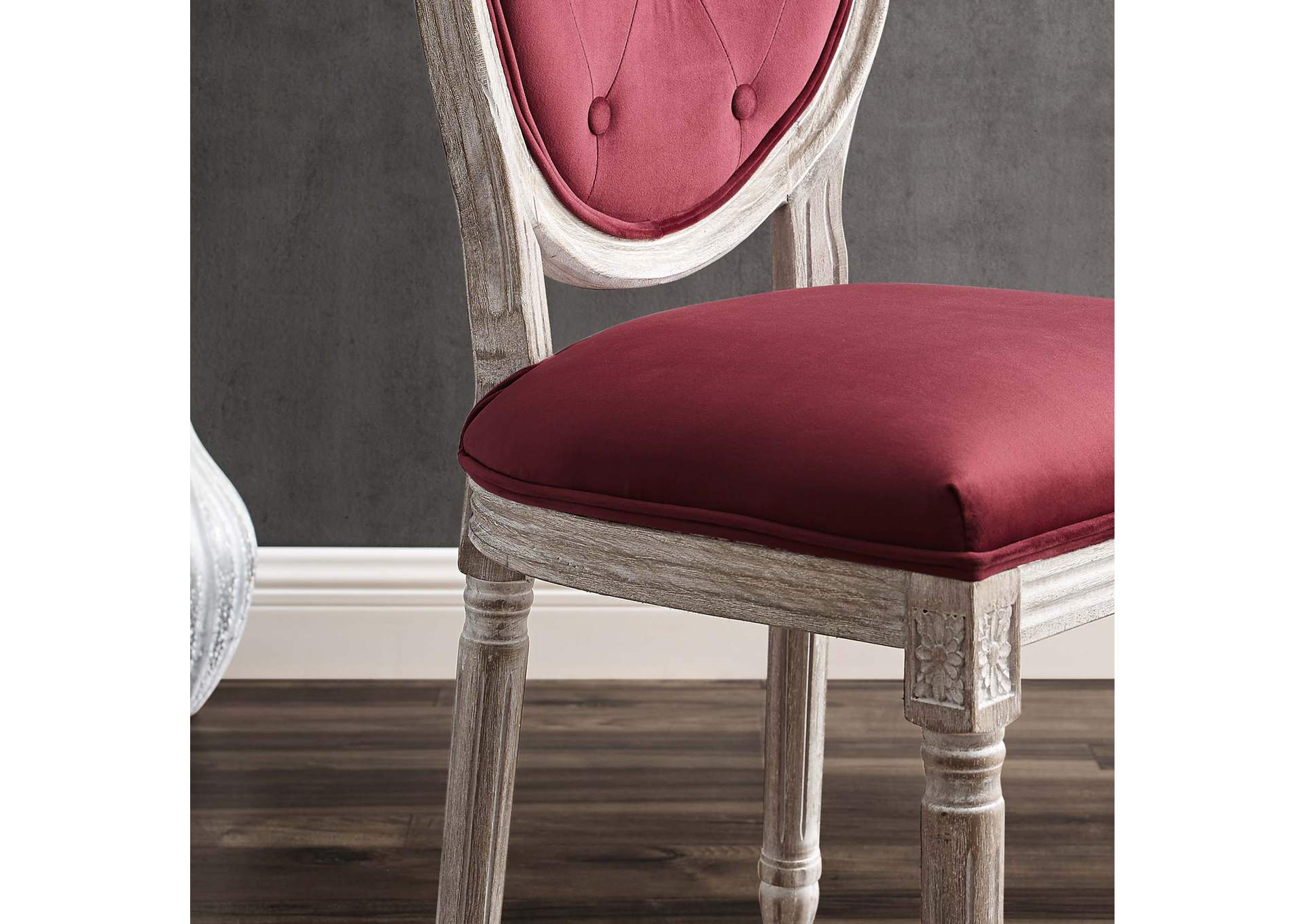 Arise Vintage French Performance Velvet Dining Side Chair,Modway