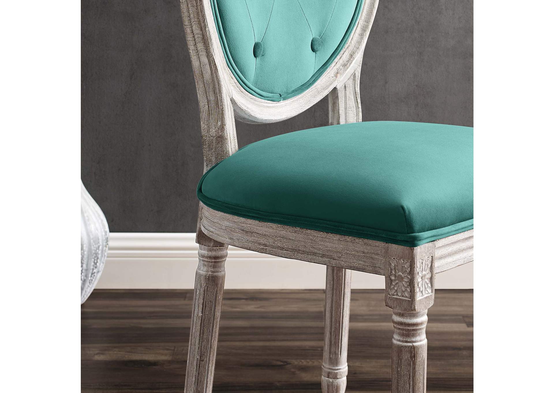 Arise Vintage French Performance Velvet Dining Side Chair,Modway