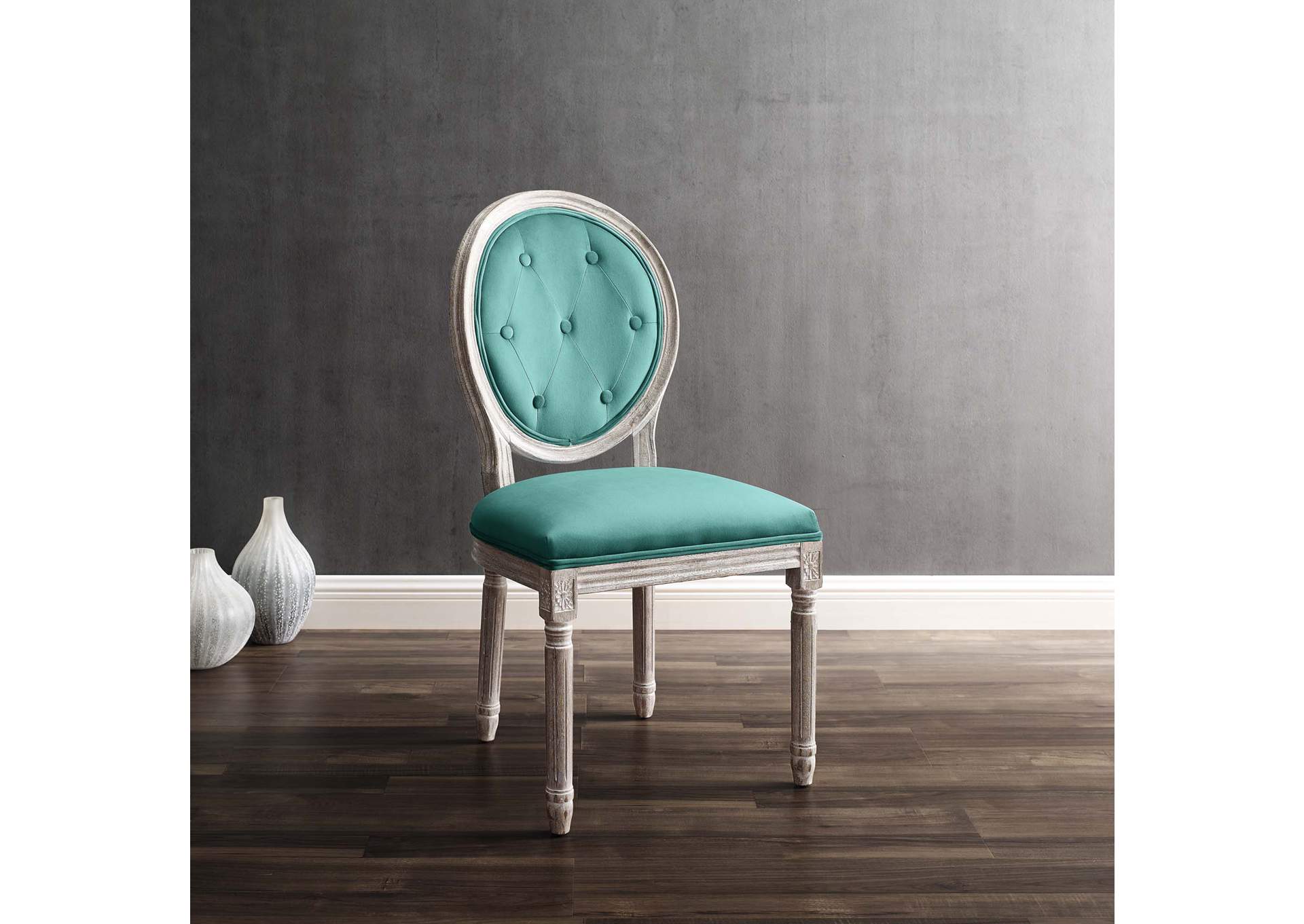 Arise Vintage French Performance Velvet Dining Side Chair,Modway