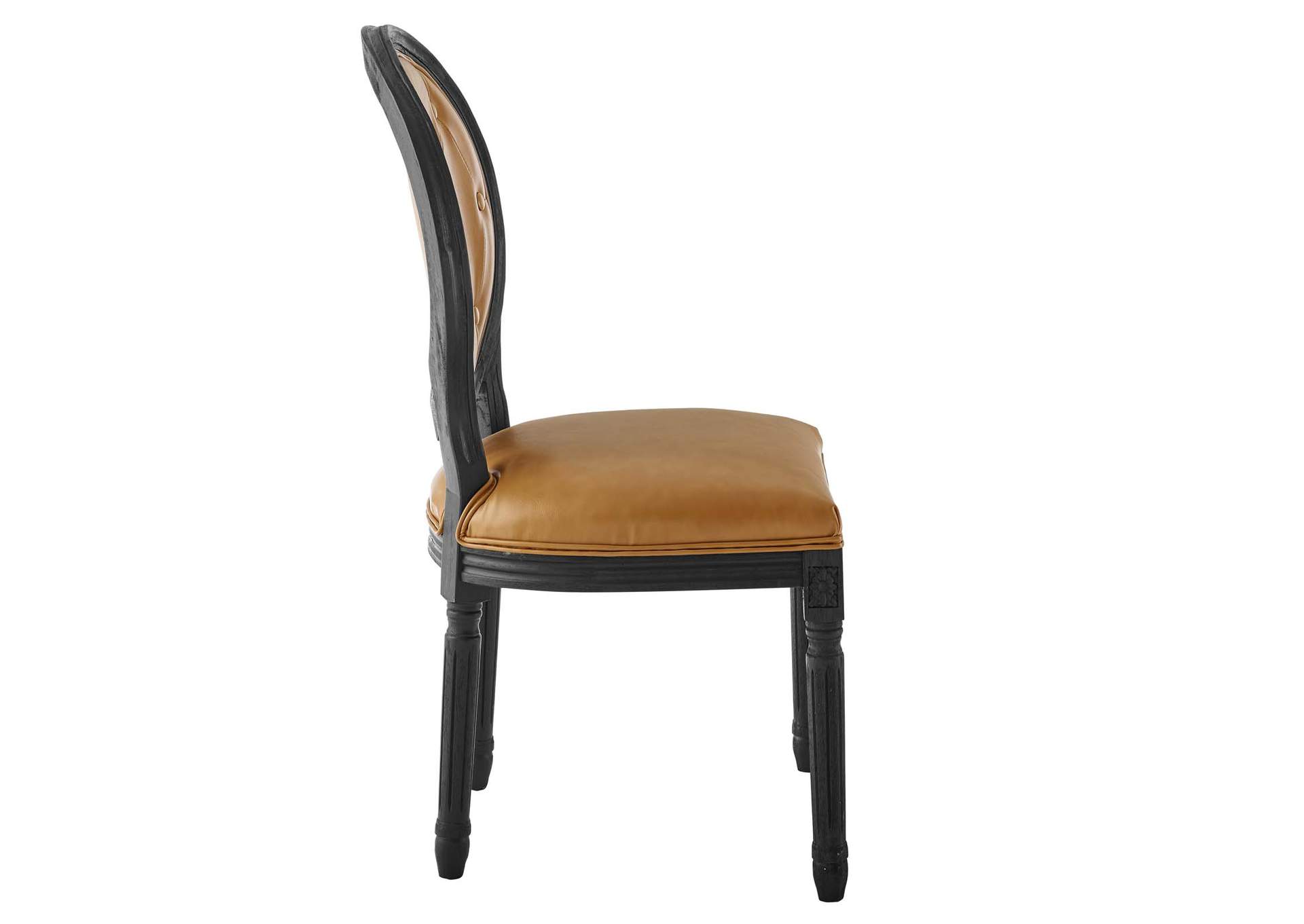 Arise Vintage French Vegan Leather Dining Side Chair,Modway