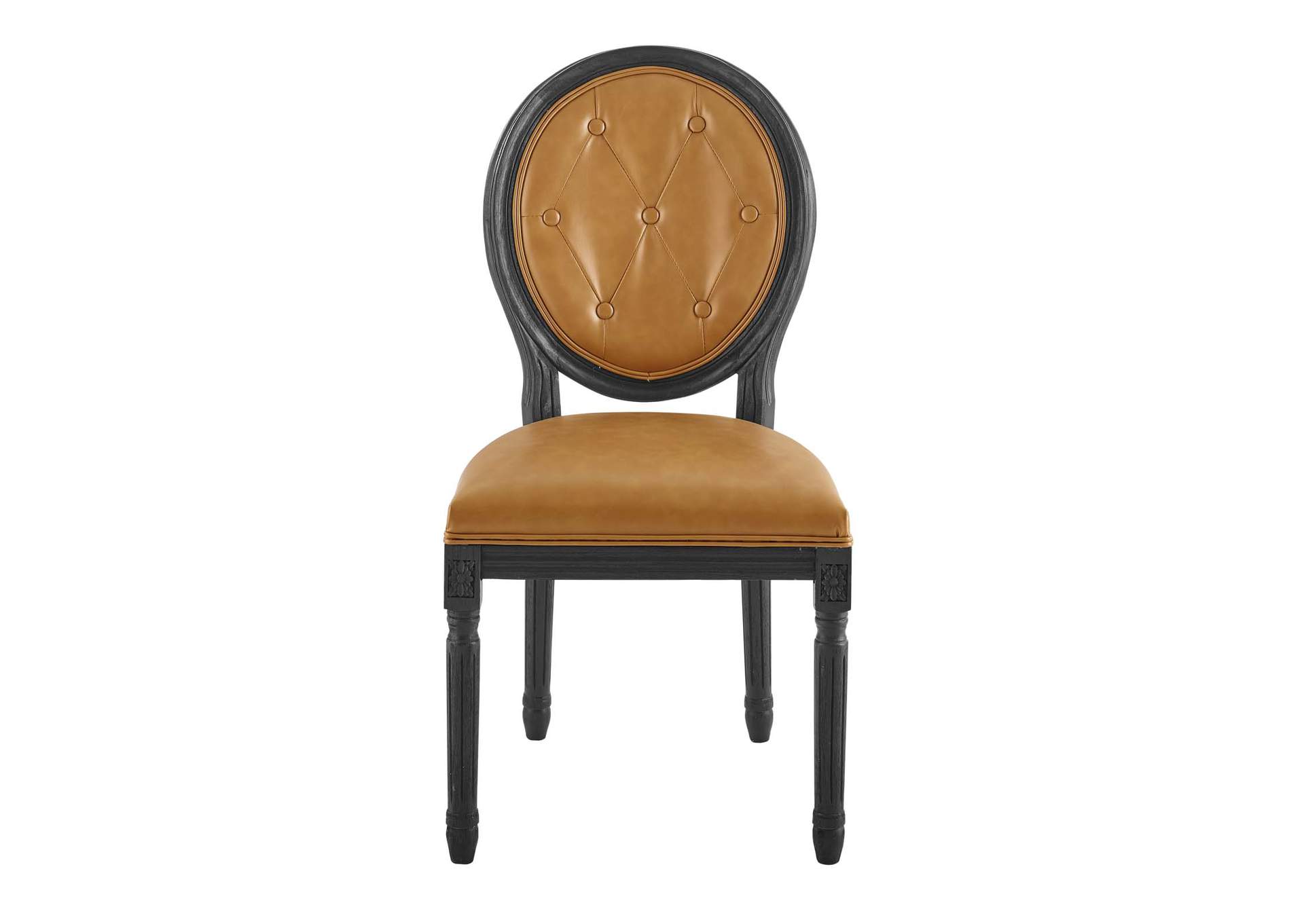 Arise Vintage French Vegan Leather Dining Side Chair,Modway
