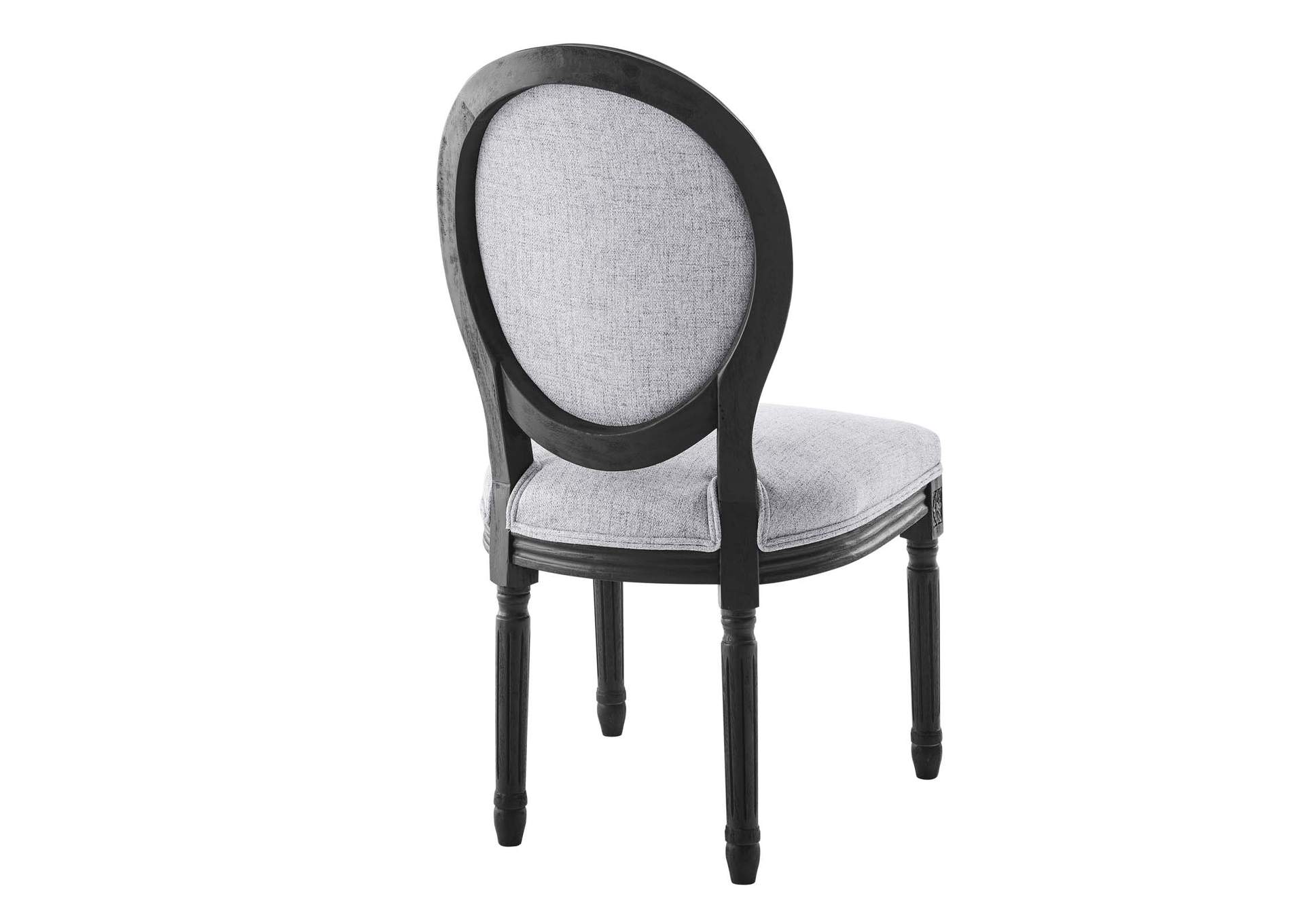 Emanate Vintage French Upholstered Fabric Dining Side Chair,Modway