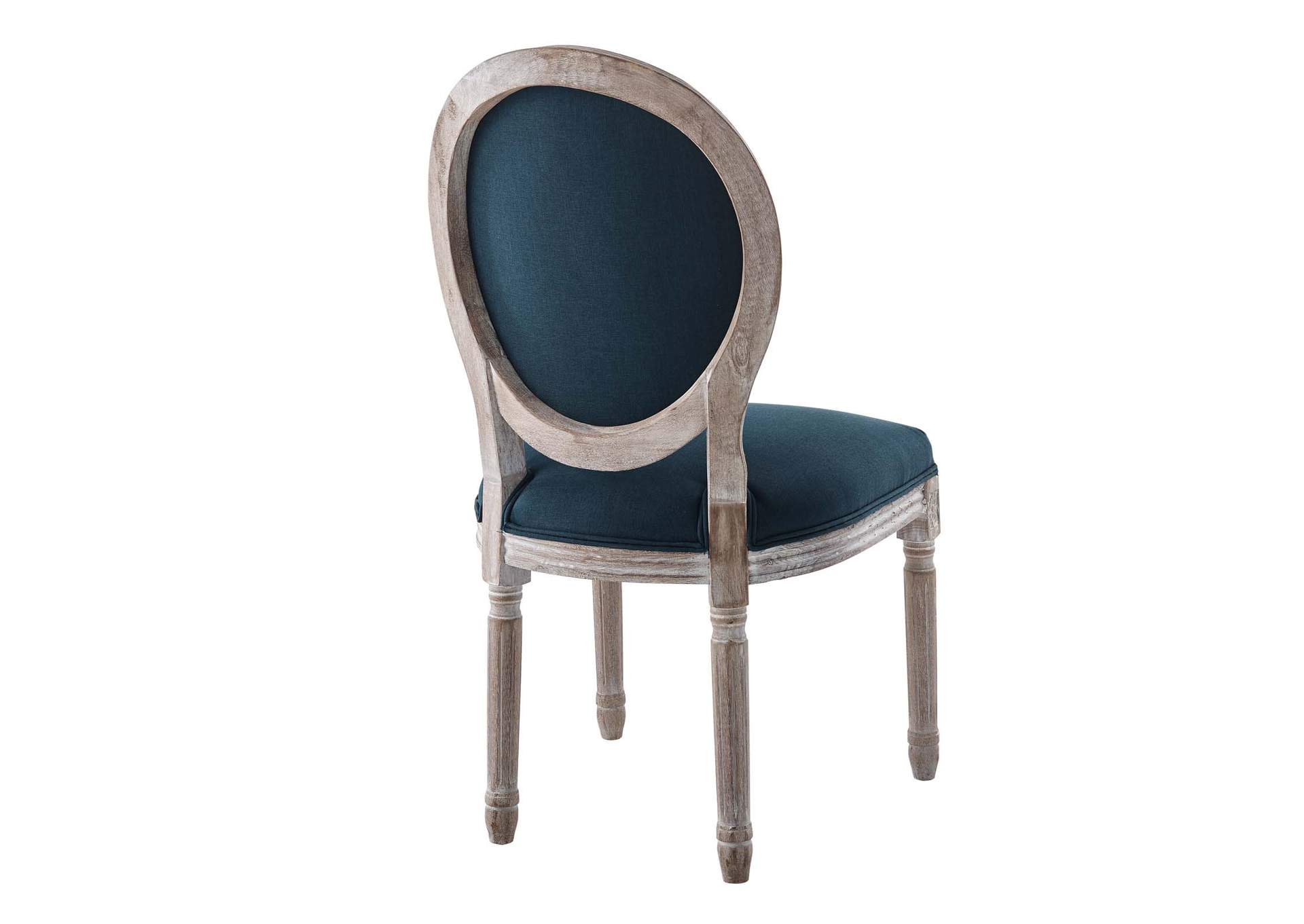 Emanate Vintage French Upholstered Fabric Dining Side Chair,Modway