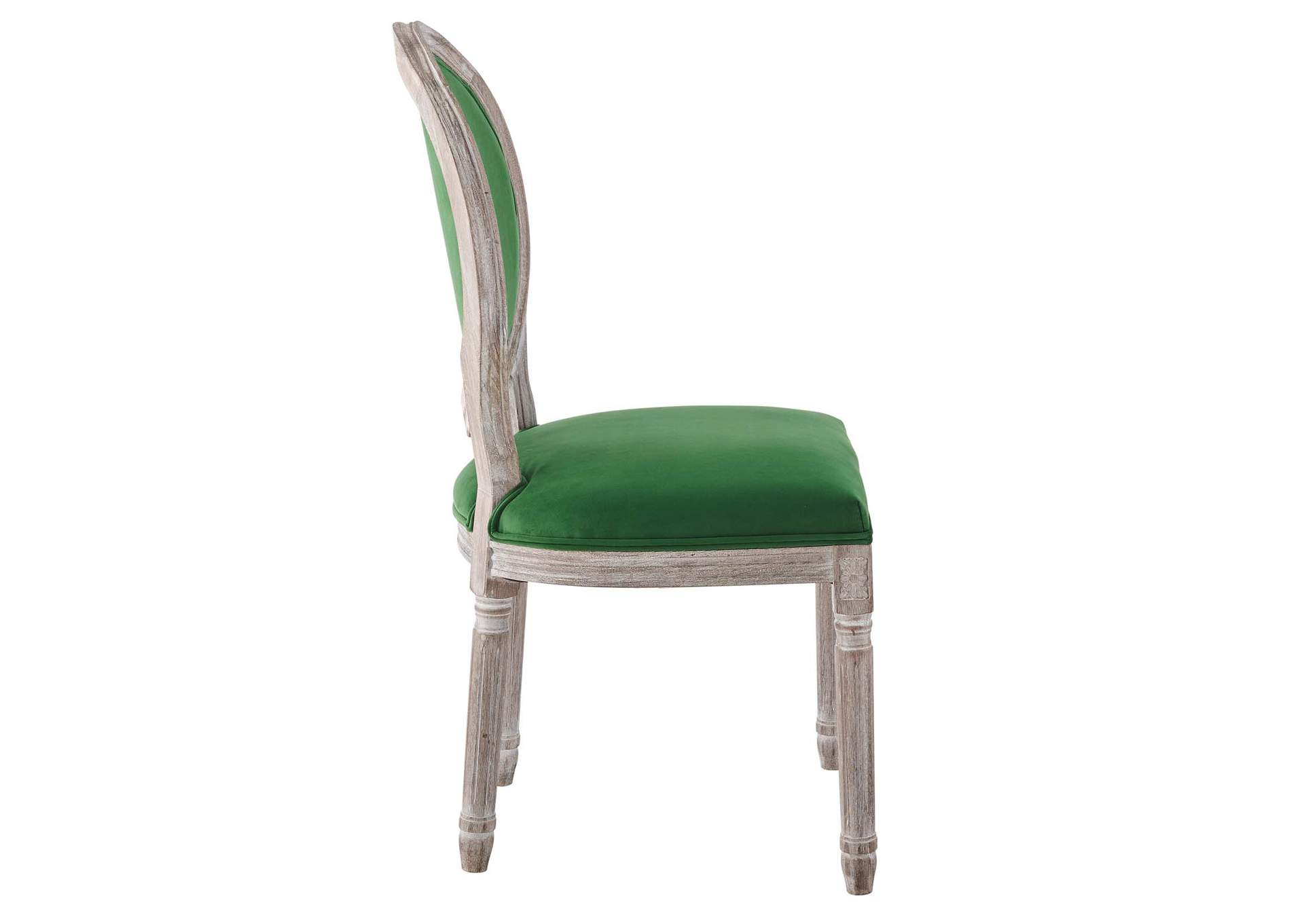 Emanate Vintage French Performance Velvet Dining Side Chair,Modway