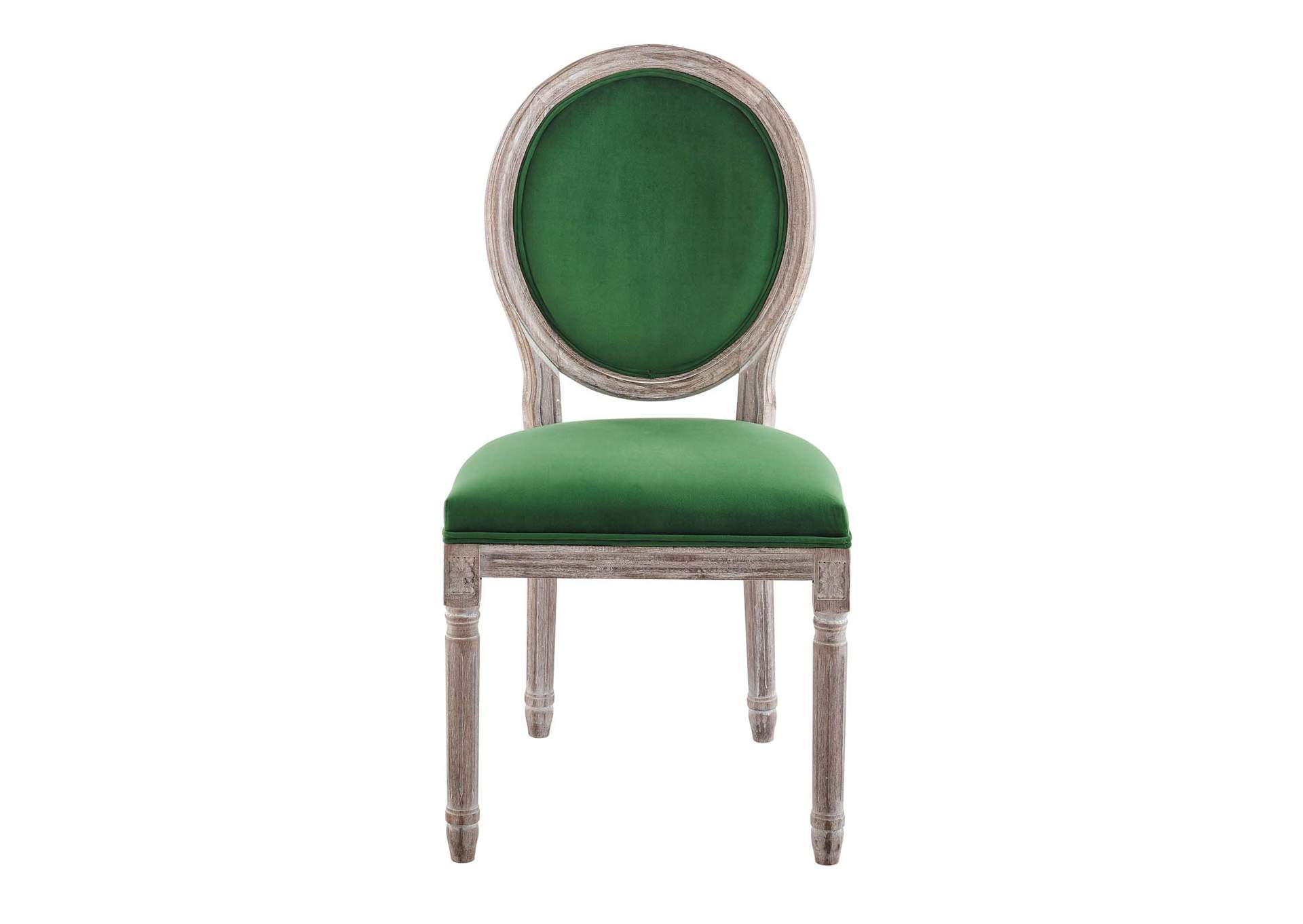 Emanate Vintage French Performance Velvet Dining Side Chair,Modway
