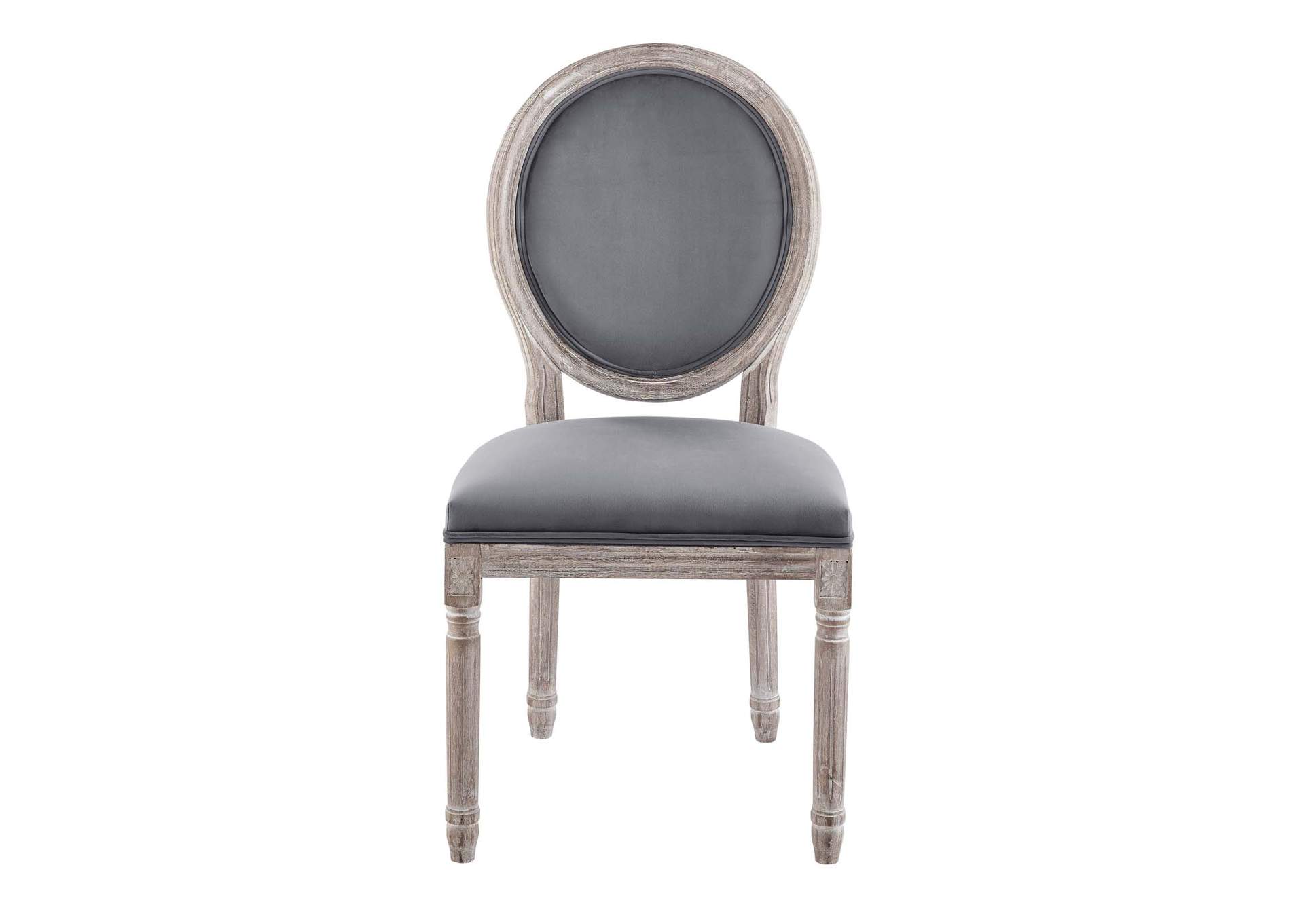 Emanate Vintage French Performance Velvet Dining Side Chair,Modway