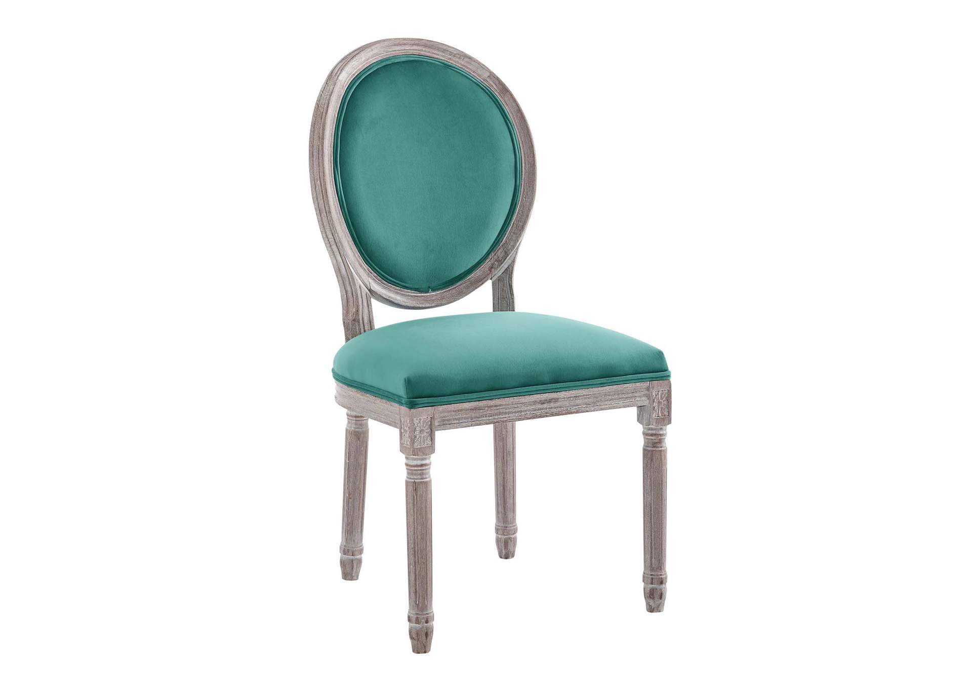 Emanate Vintage French Performance Velvet Dining Side Chair,Modway