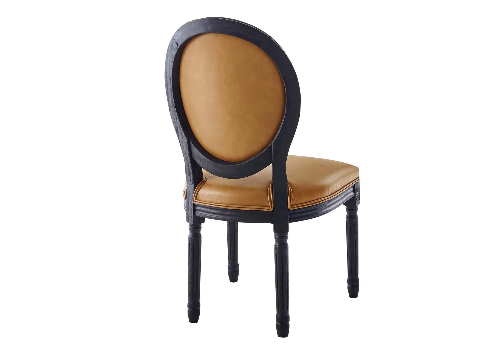 Emanate Vintage French Vegan Leather Dining Side Chair,Modway