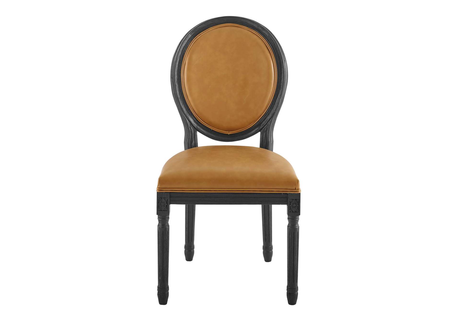 Emanate Vintage French Vegan Leather Dining Side Chair,Modway
