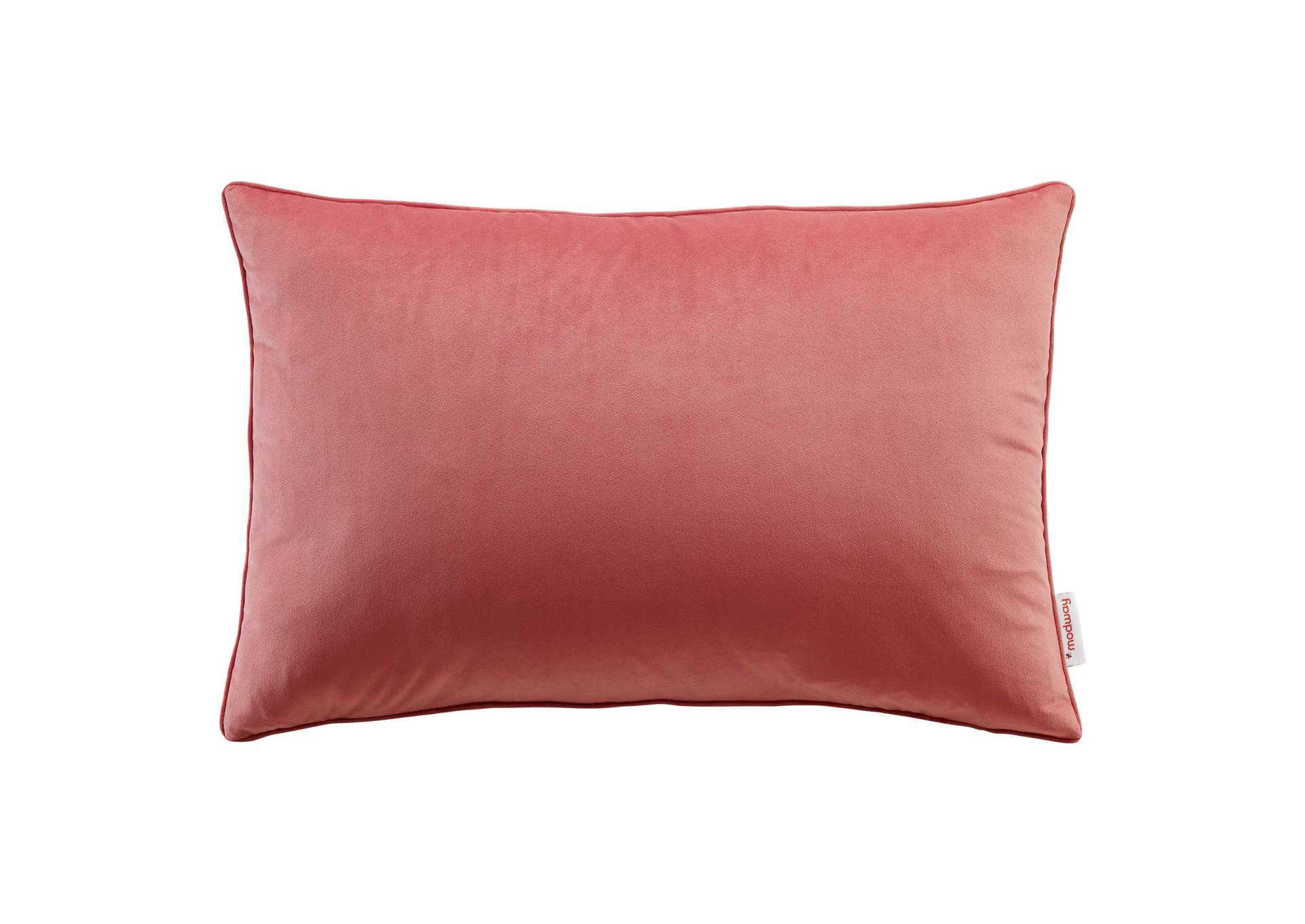 Blossom Enhance 24" Lumbar Performance Velvet Throw Pillow,Modway