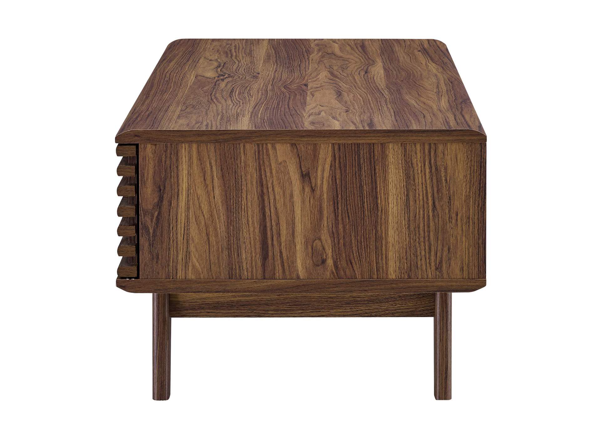 Walnut Render Coffee Table,Modway