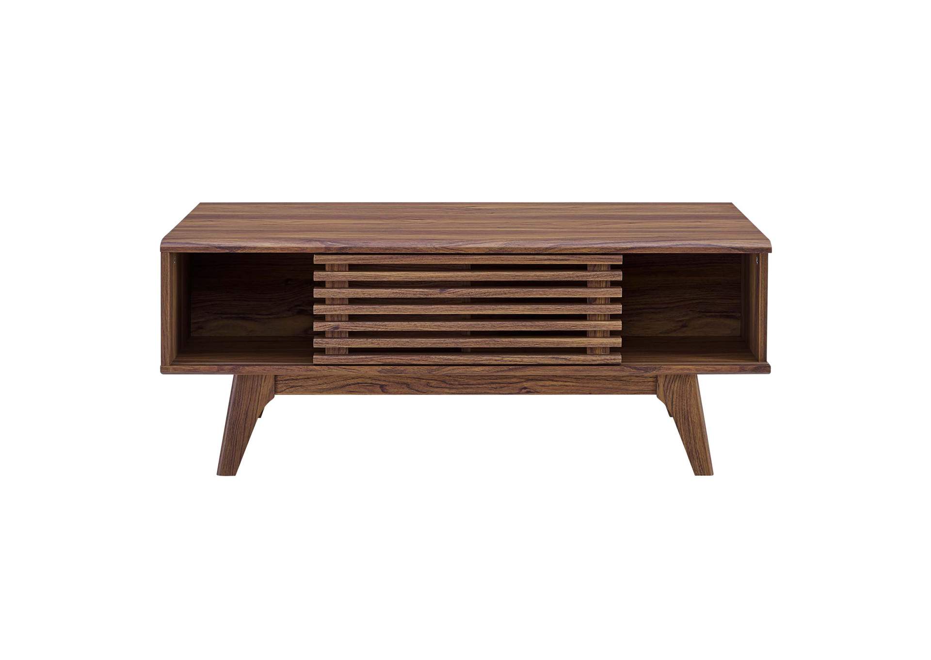 Walnut Render Coffee Table,Modway
