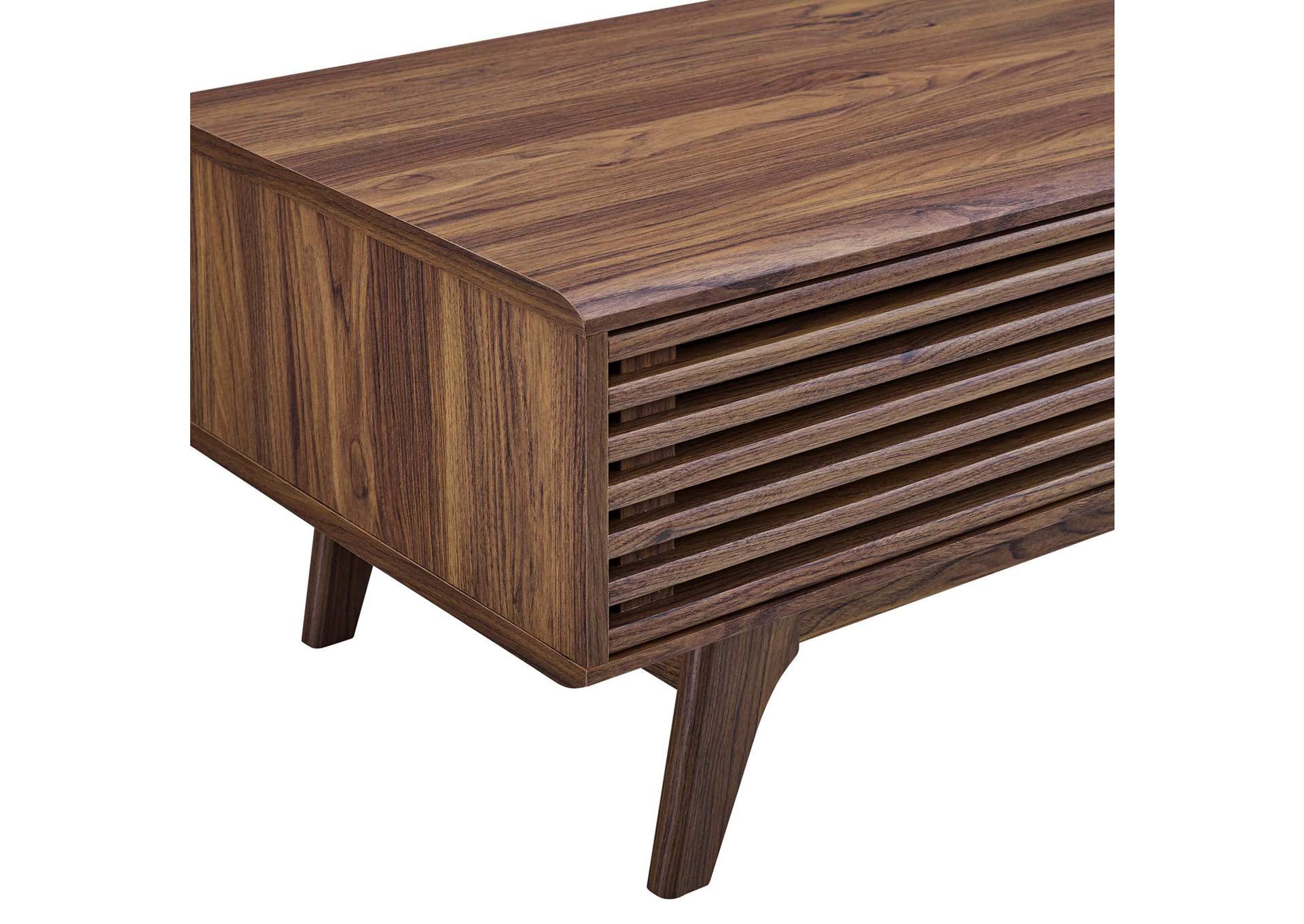 Walnut Render Coffee Table,Modway