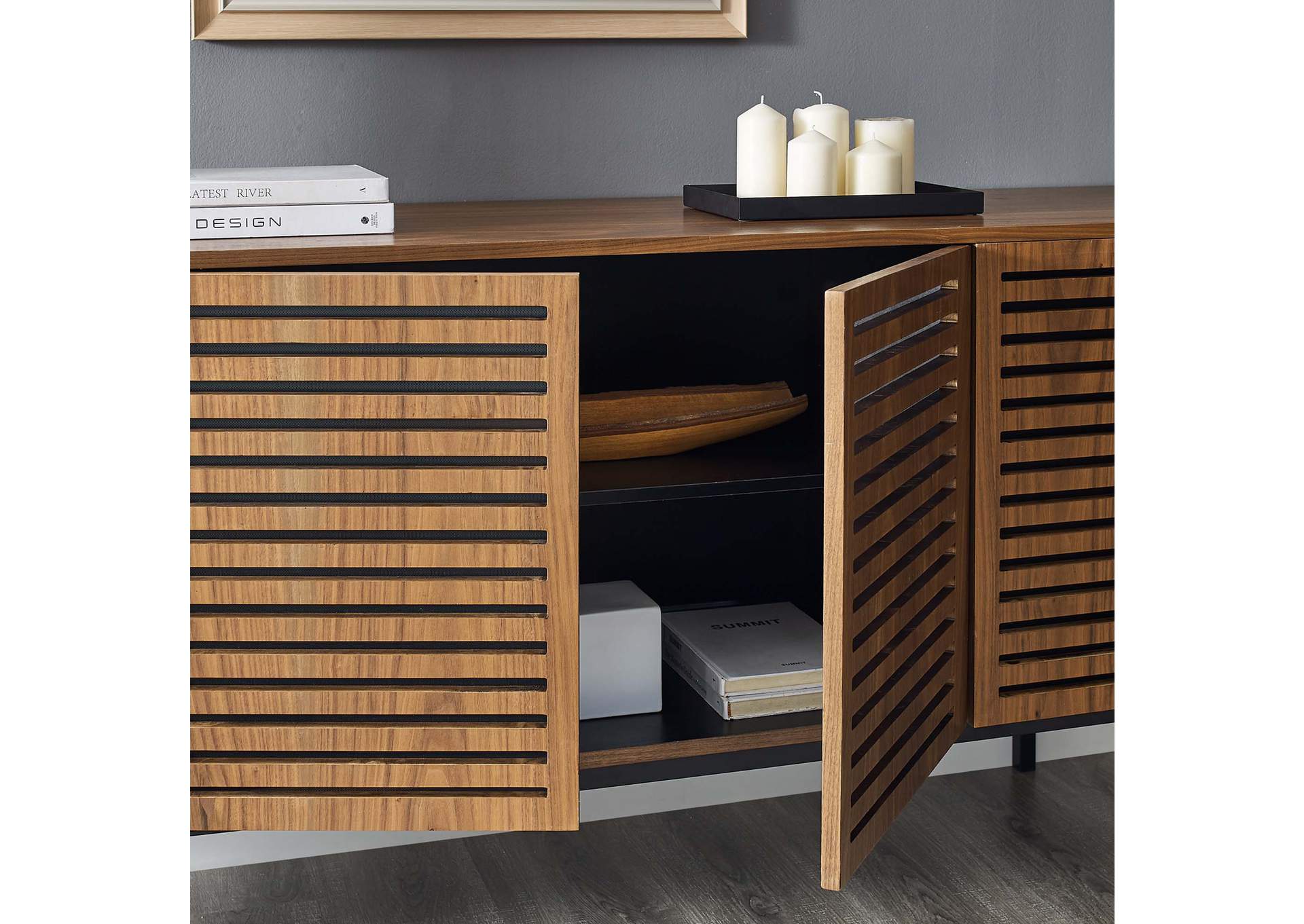 Parker 73" Tall TV Stand,Modway