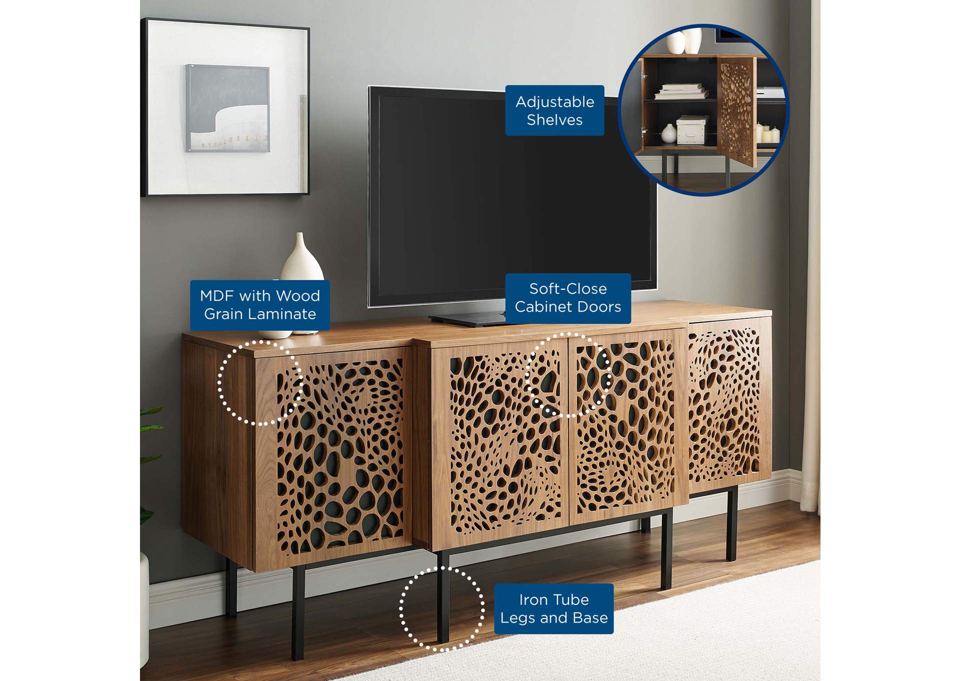 Yosemite Sideboard,Modway