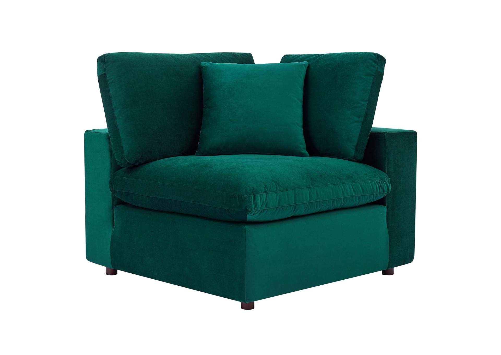 Green Commix Down Filled Overstuffed Performance Velvet 	8-Piece Sectional Sofa,Modway
