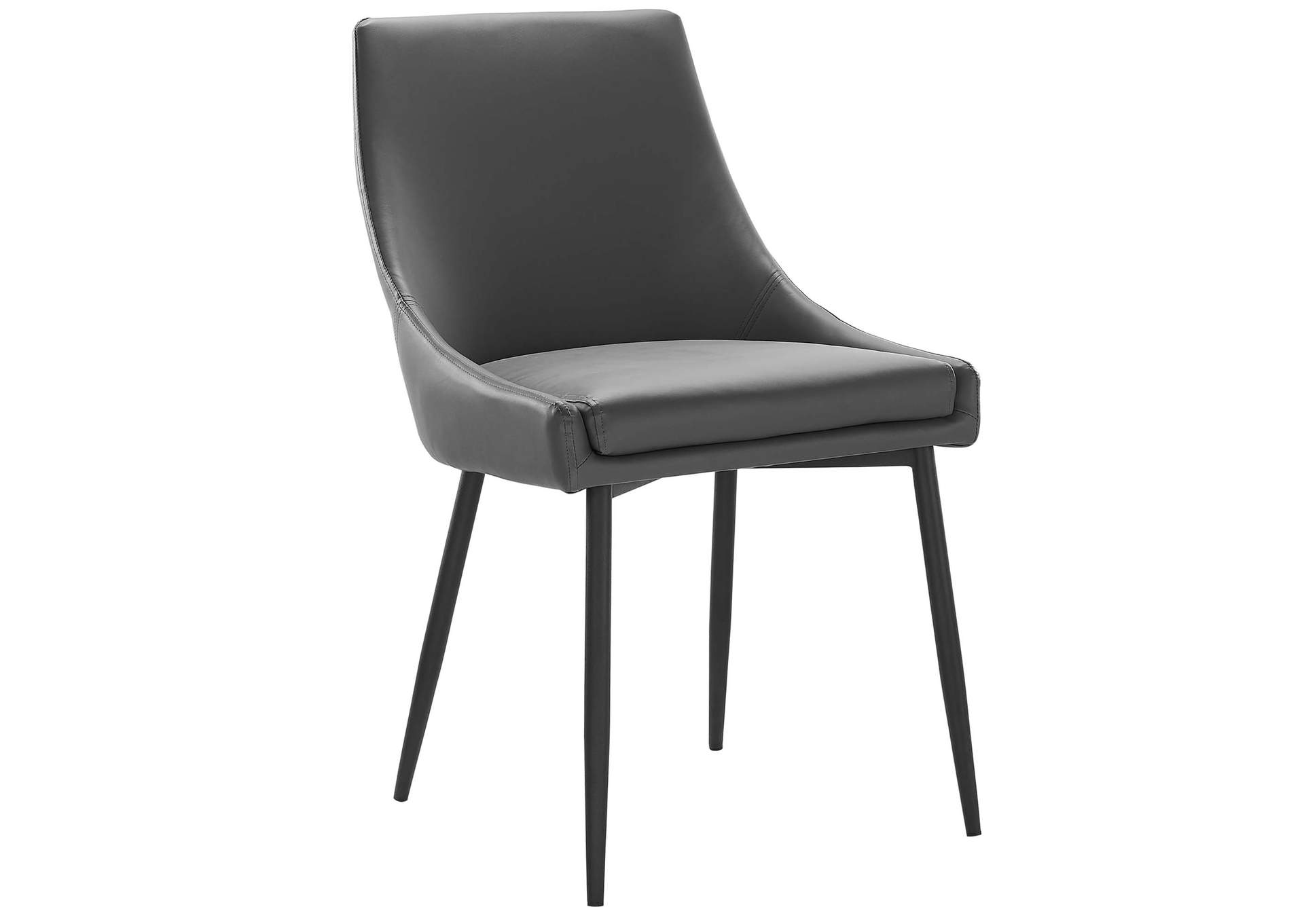 Viscount Vegan Leather Dining Chairs - Set of 2,Modway