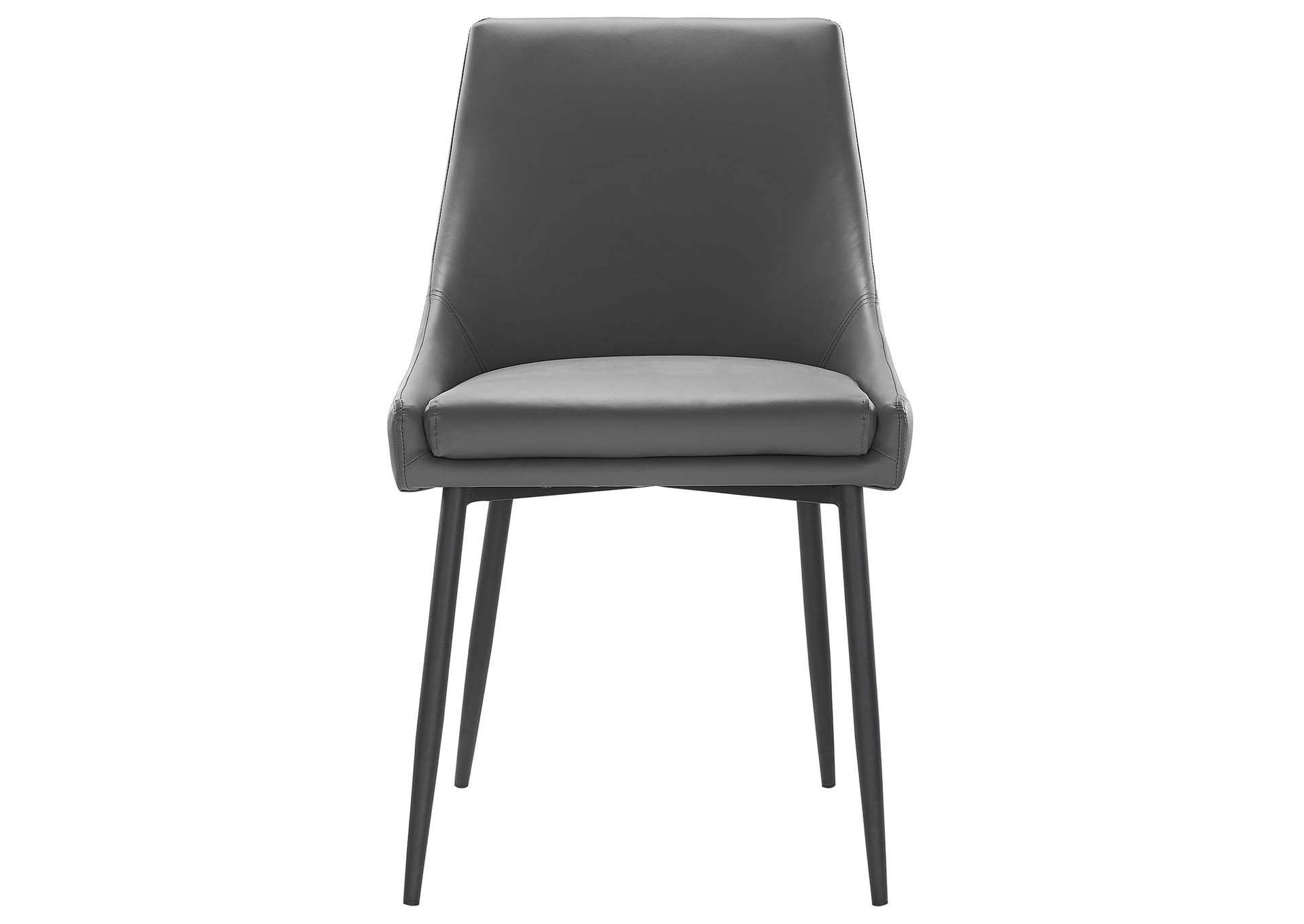 Viscount Vegan Leather Dining Chairs - Set of 2,Modway