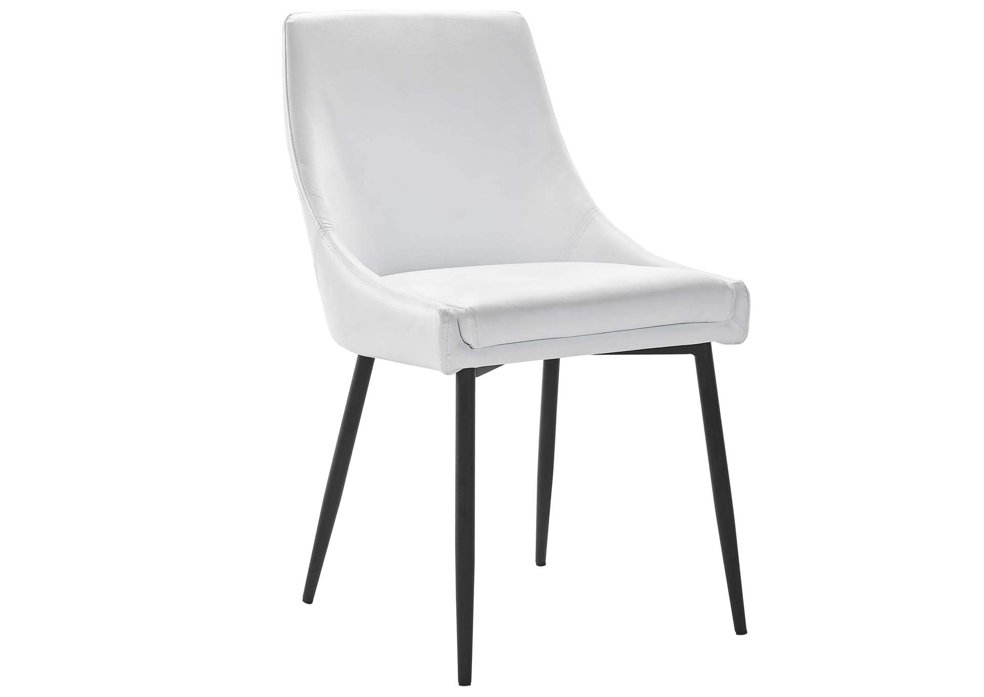 Viscount Vegan Leather Dining Chairs - Set of 2,Modway