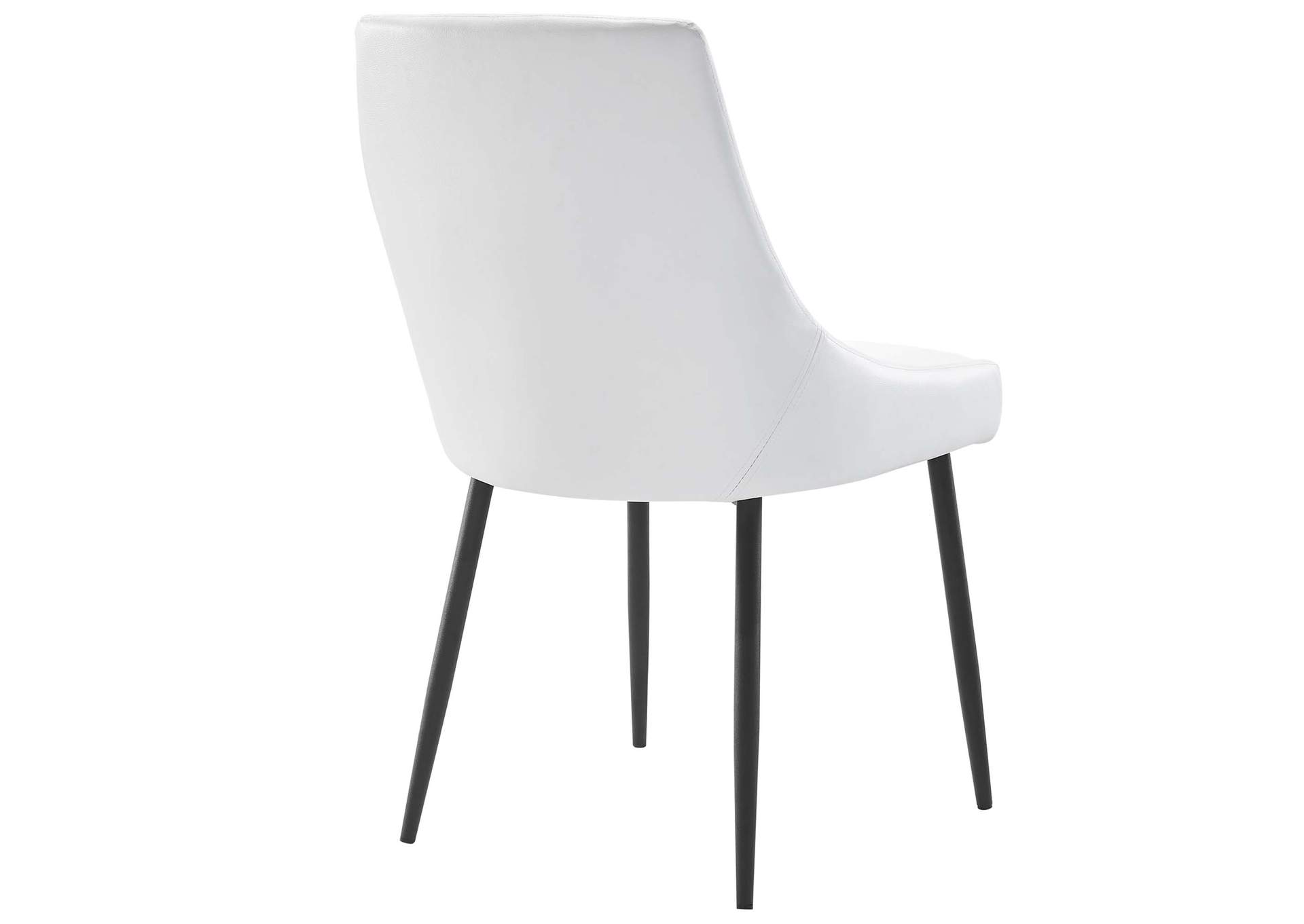 Viscount Vegan Leather Dining Chairs - Set of 2,Modway