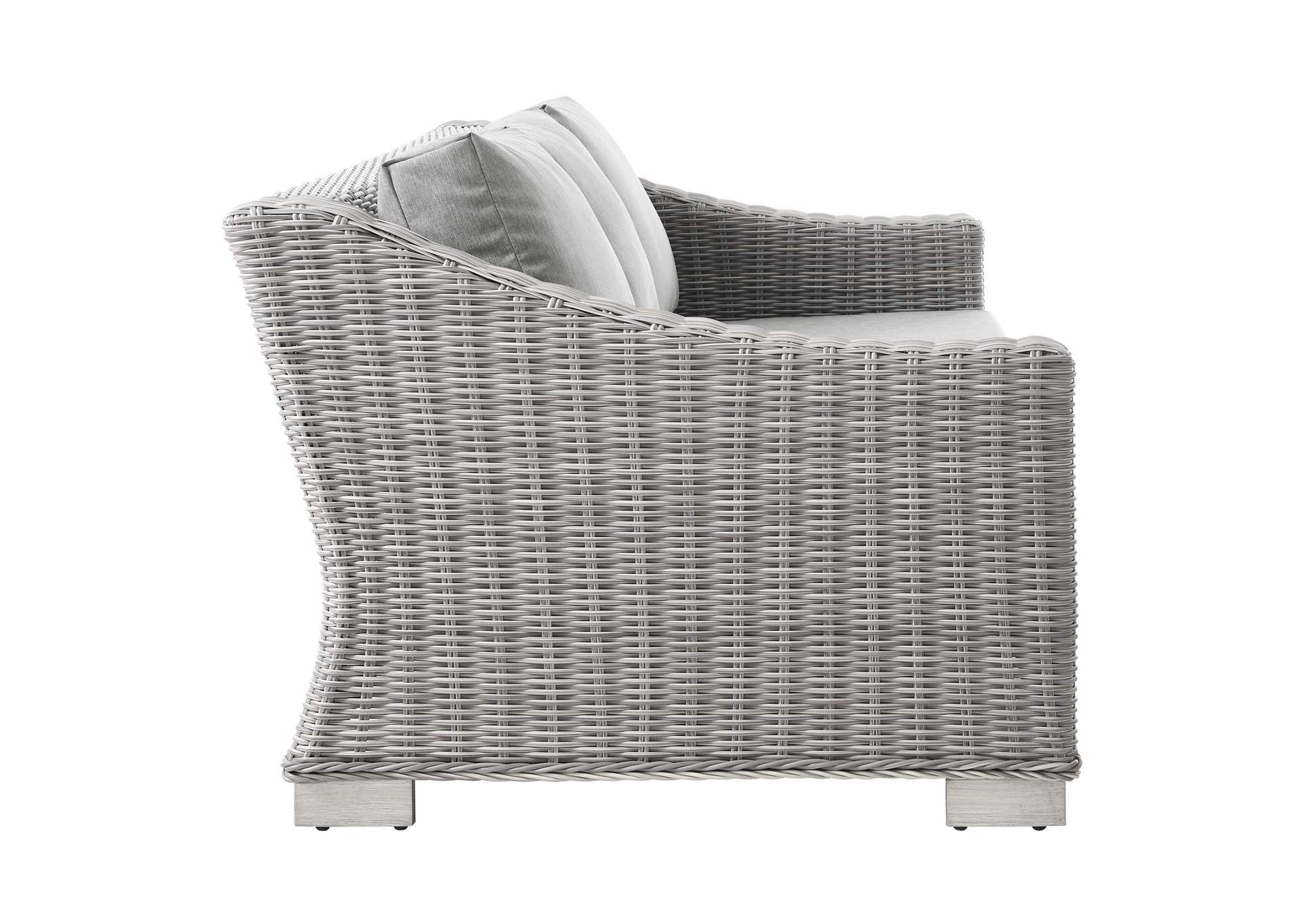 Conway Outdoor Patio Wicker Rattan Sofa,Modway