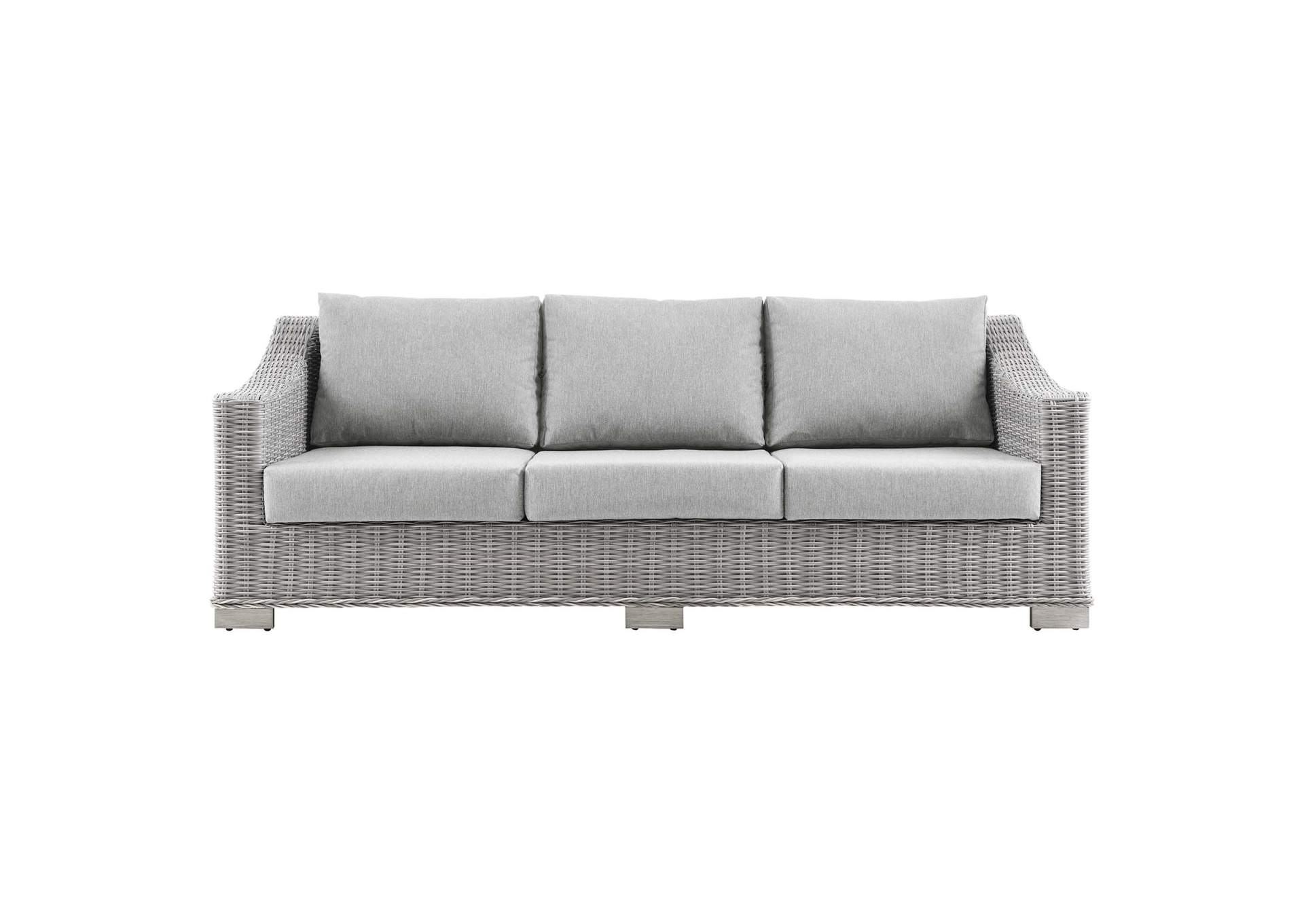 Conway Outdoor Patio Wicker Rattan Sofa,Modway