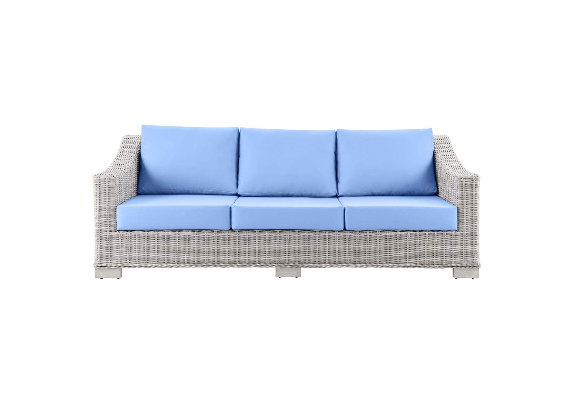 Conway Outdoor Patio Wicker Rattan Sofa,Modway