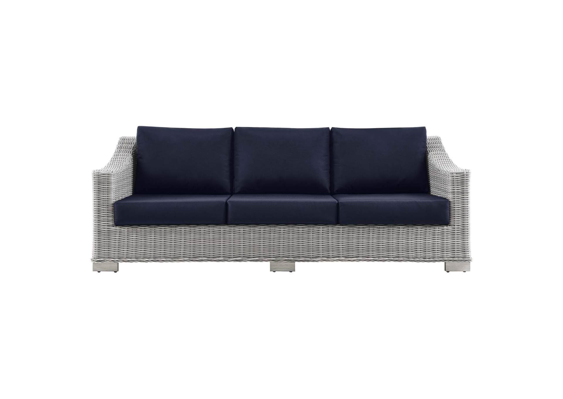 Conway Outdoor Patio Wicker Rattan Sofa,Modway