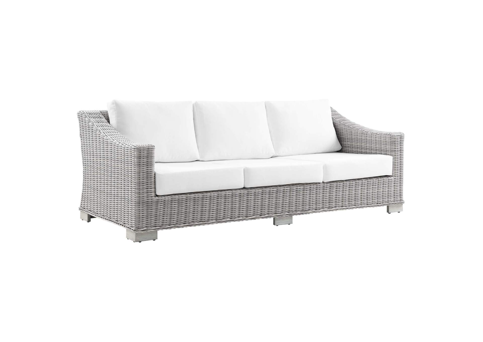 Conway Outdoor Patio Wicker Rattan Sofa,Modway