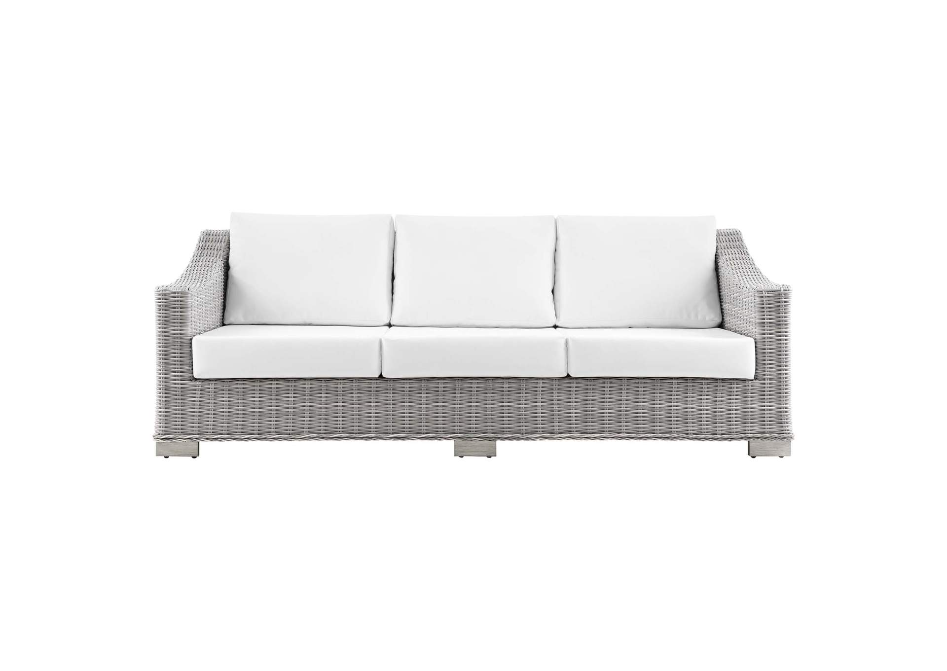 Conway Outdoor Patio Wicker Rattan Sofa,Modway