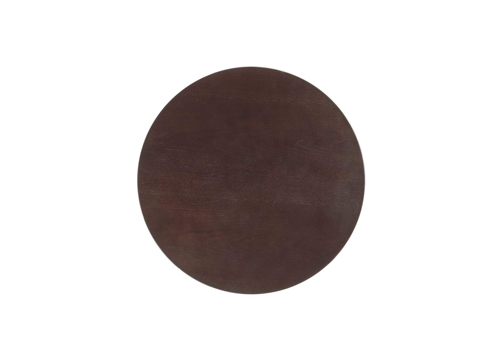 Black Cherry Walnut Lippa 28" Wood Dining Table,Modway