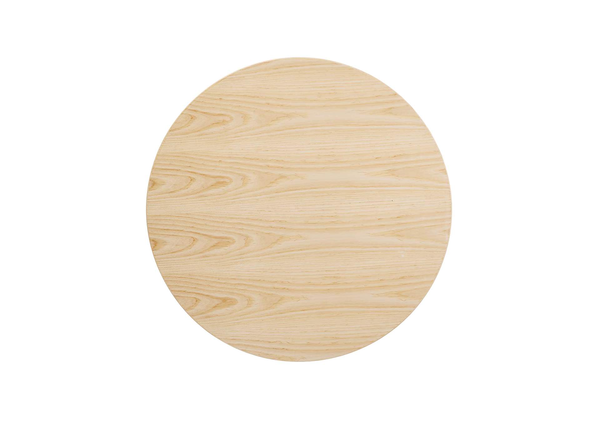 Black Natural Lippa 36" Wood Dining Table,Modway