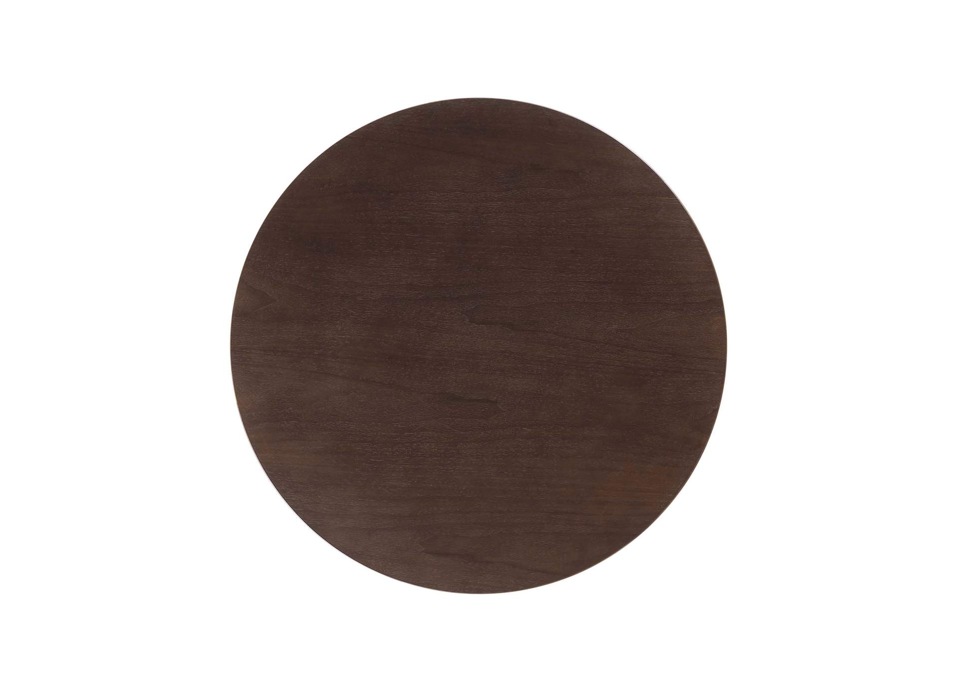 Black Cherry Walnut Lippa 40" Wood Dining Table,Modway