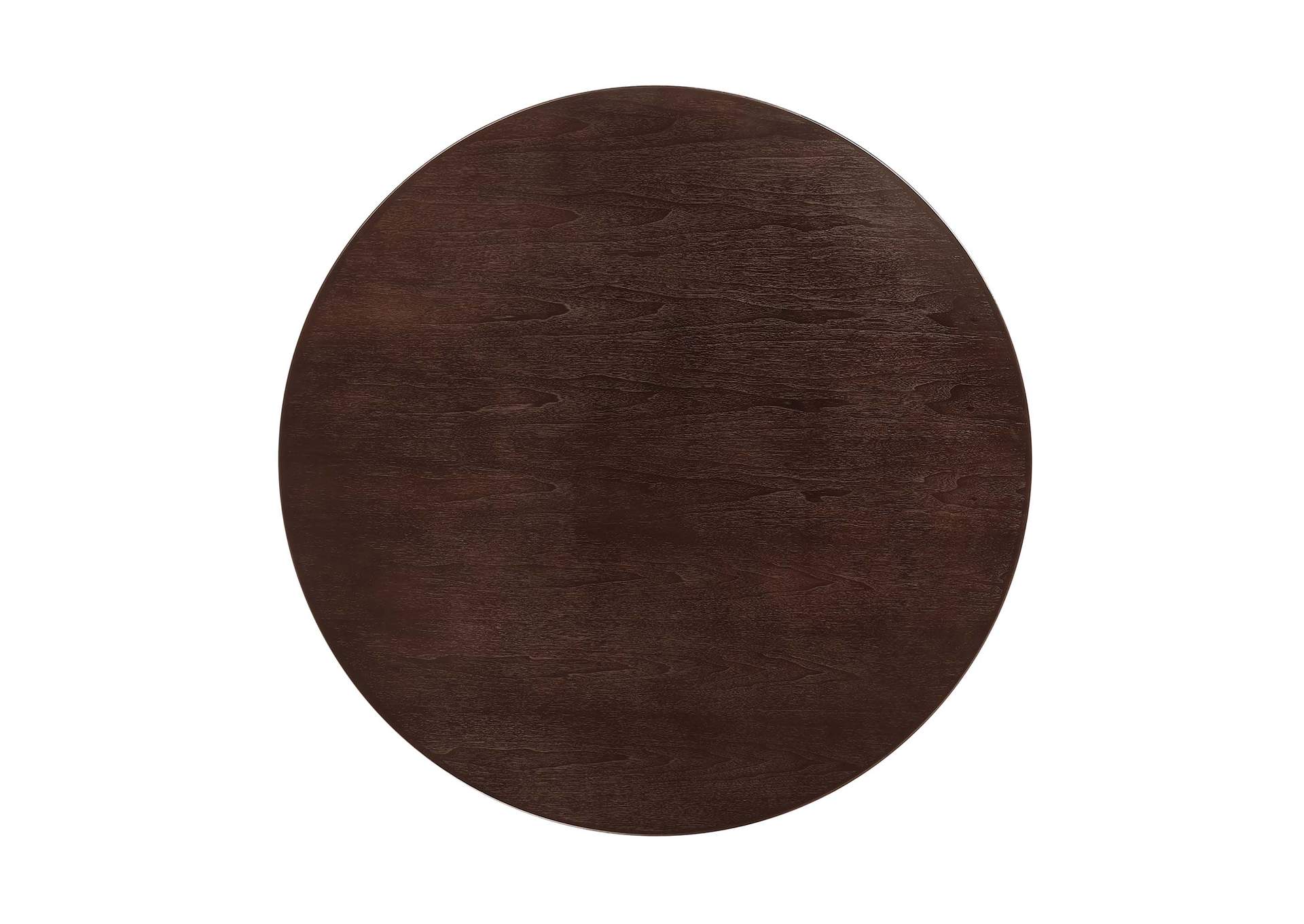 Black Cherry Walnut Lippa 47" Wood Dining Table,Modway