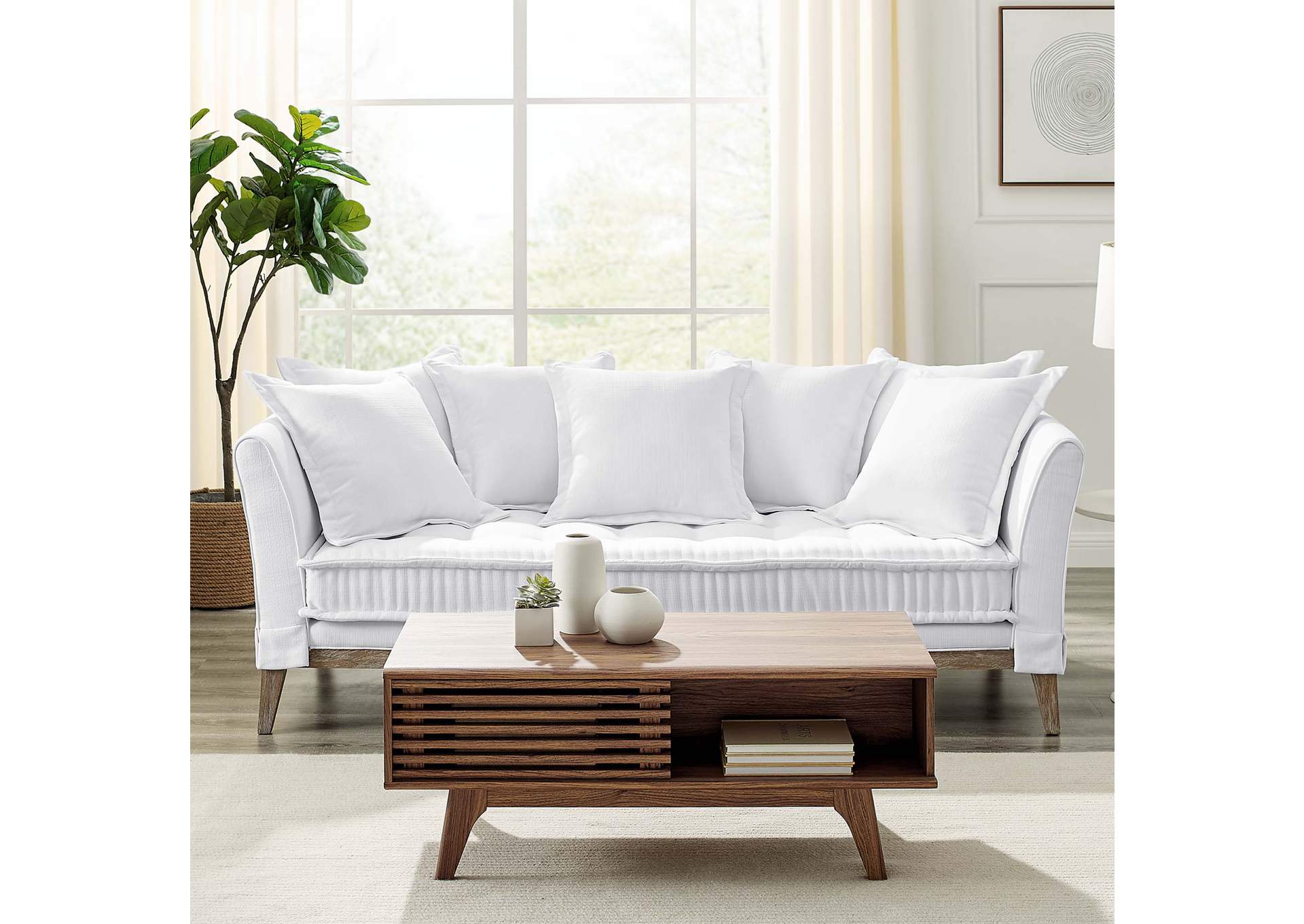 Rowan Fabric Sofa,Modway