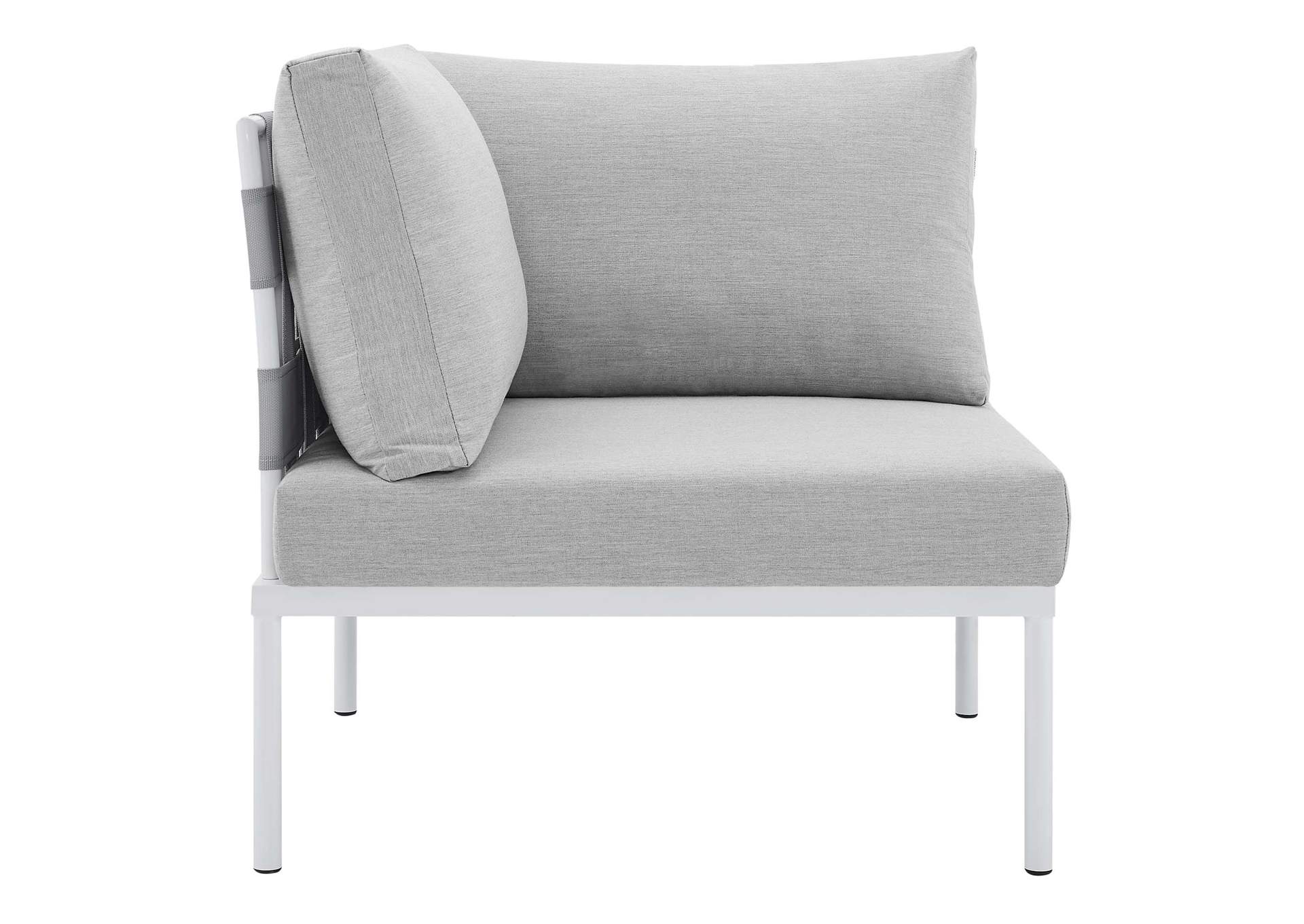 Gray Gray Harmony 6-Piece  Sunbrella,Modway