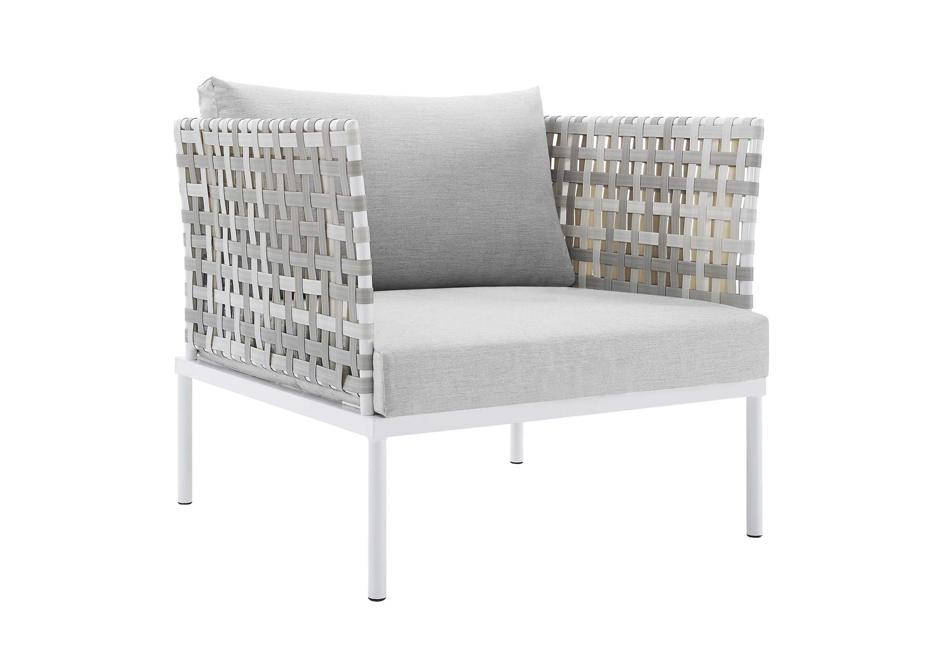 Taupe Gray Harmony 7-Piece  Sunbrella,Modway