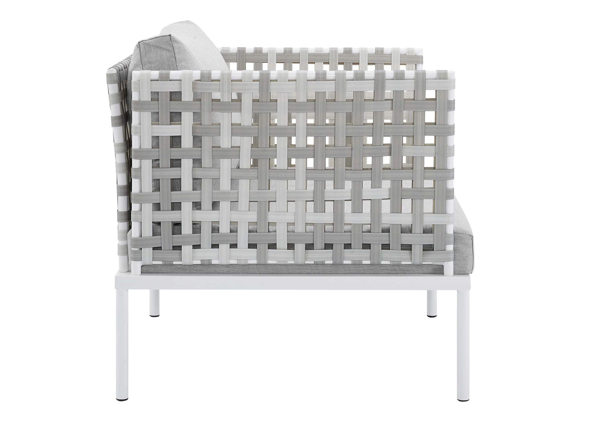 Taupe Gray Harmony 7-Piece  Sunbrella,Modway