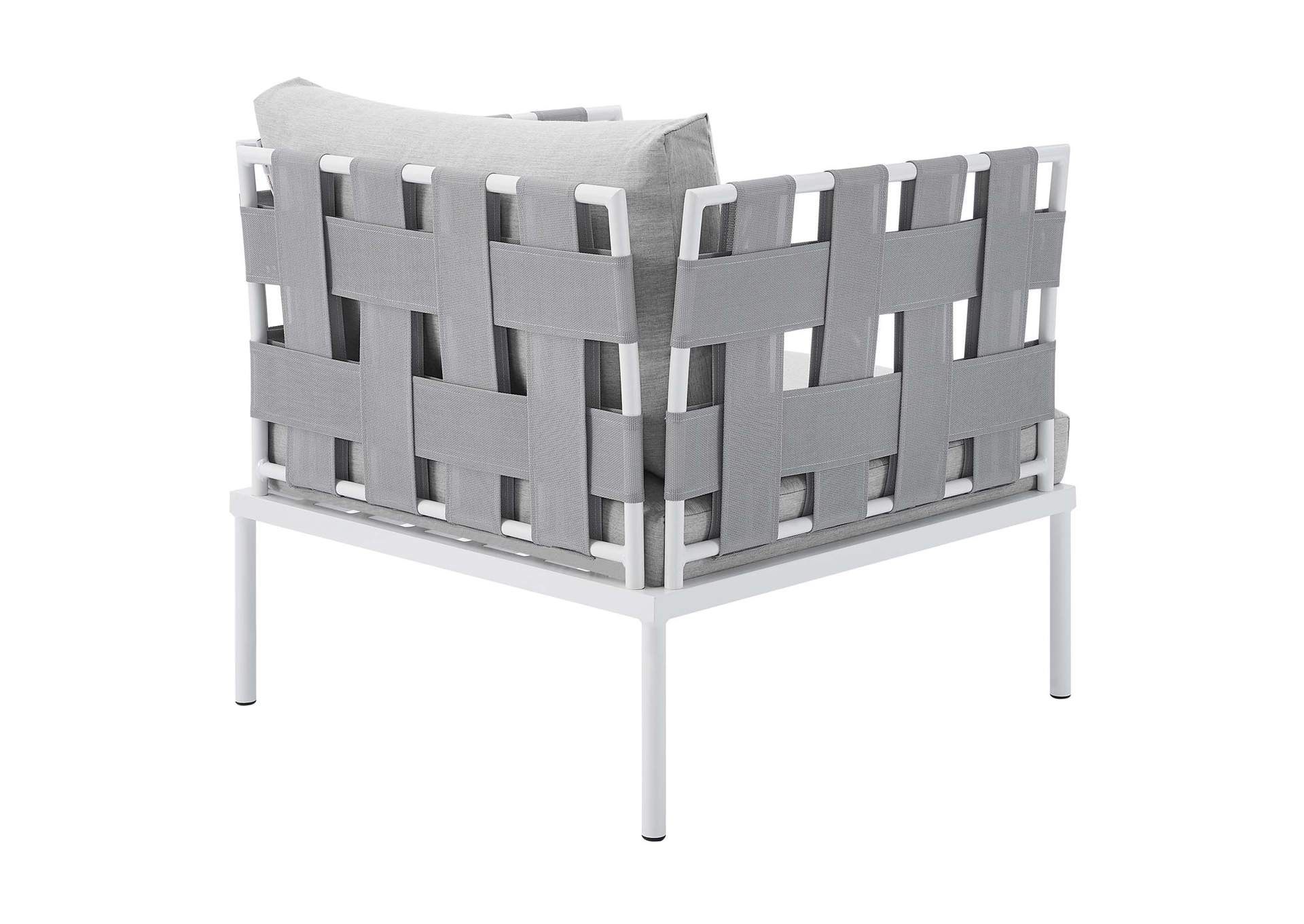 Gray Gray Harmony 7-Piece  Sunbrella,Modway