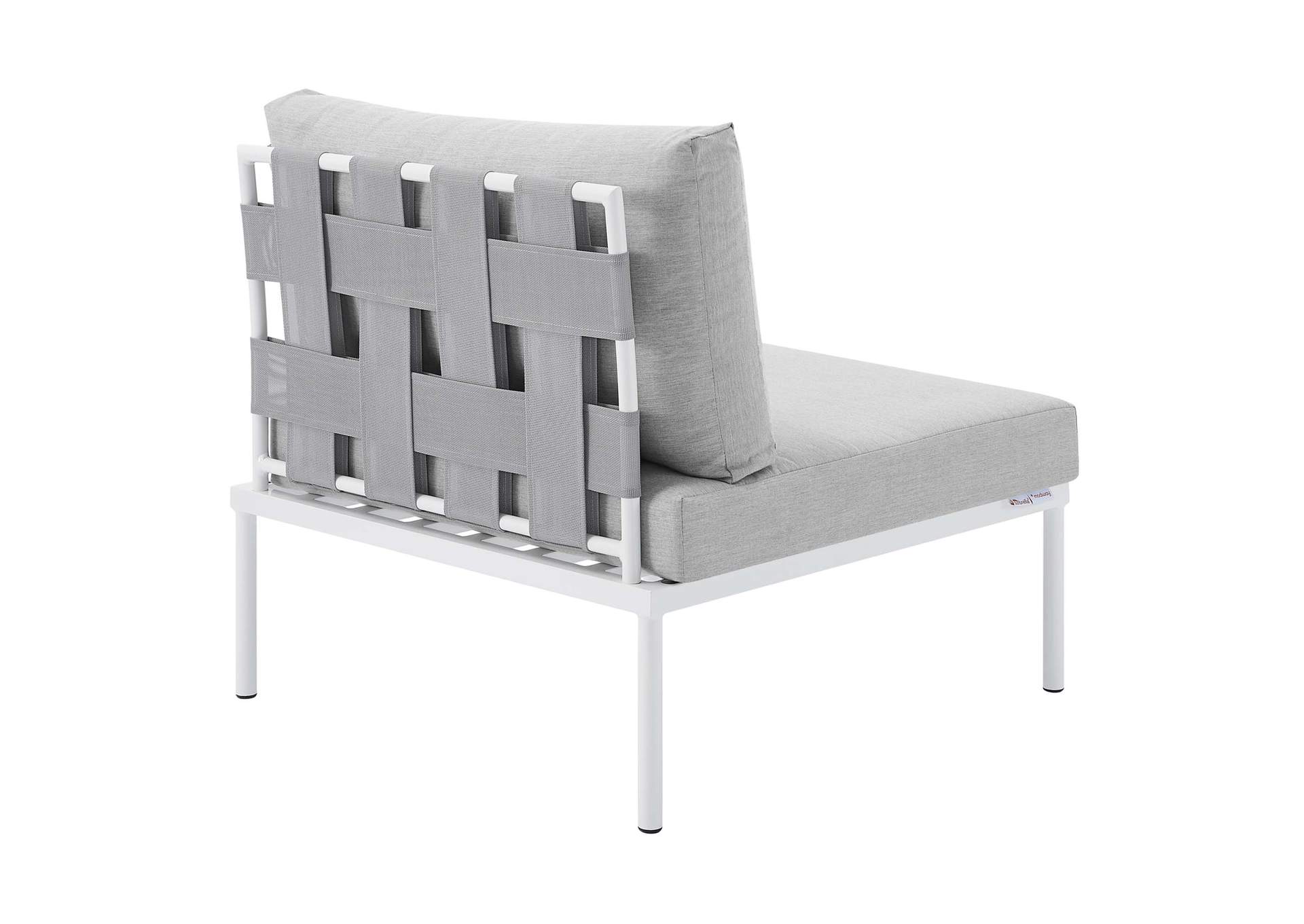 Gray Gray Harmony 7-Piece  Sunbrella,Modway