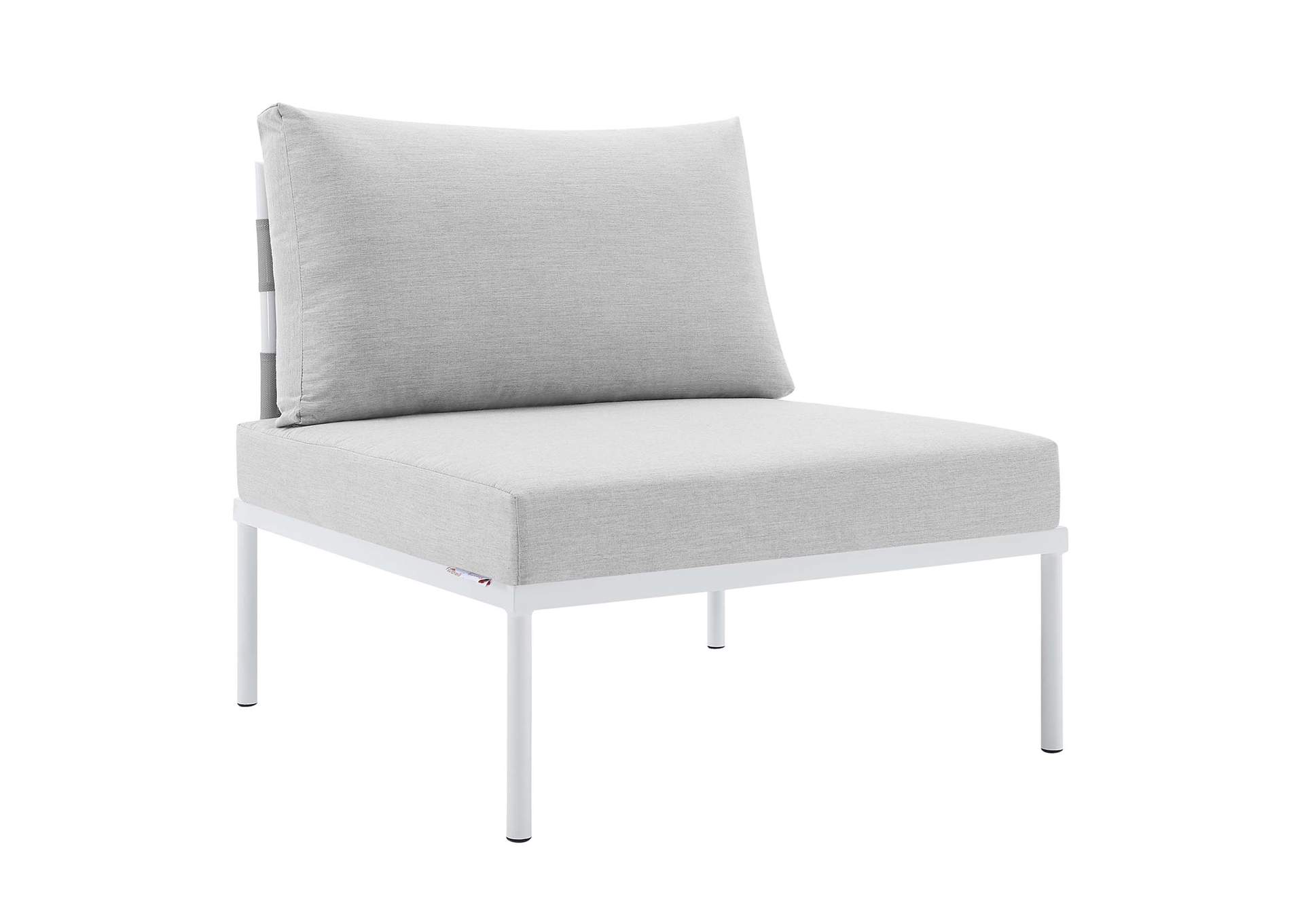 Gray Gray Harmony 8-Piece  Sunbrella,Modway