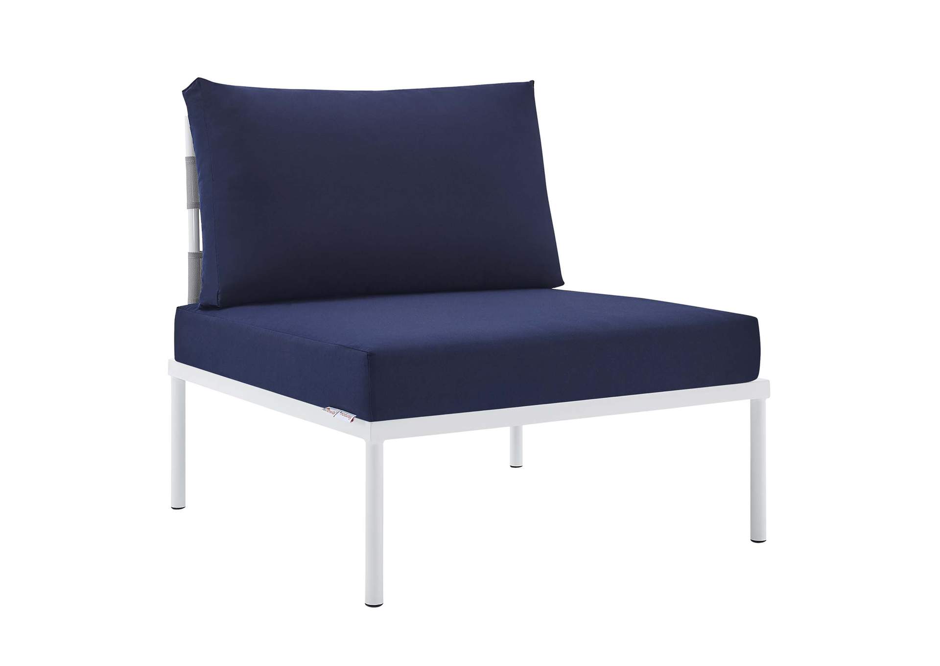 Gray Navy Harmony 8-Piece  Sunbrella,Modway