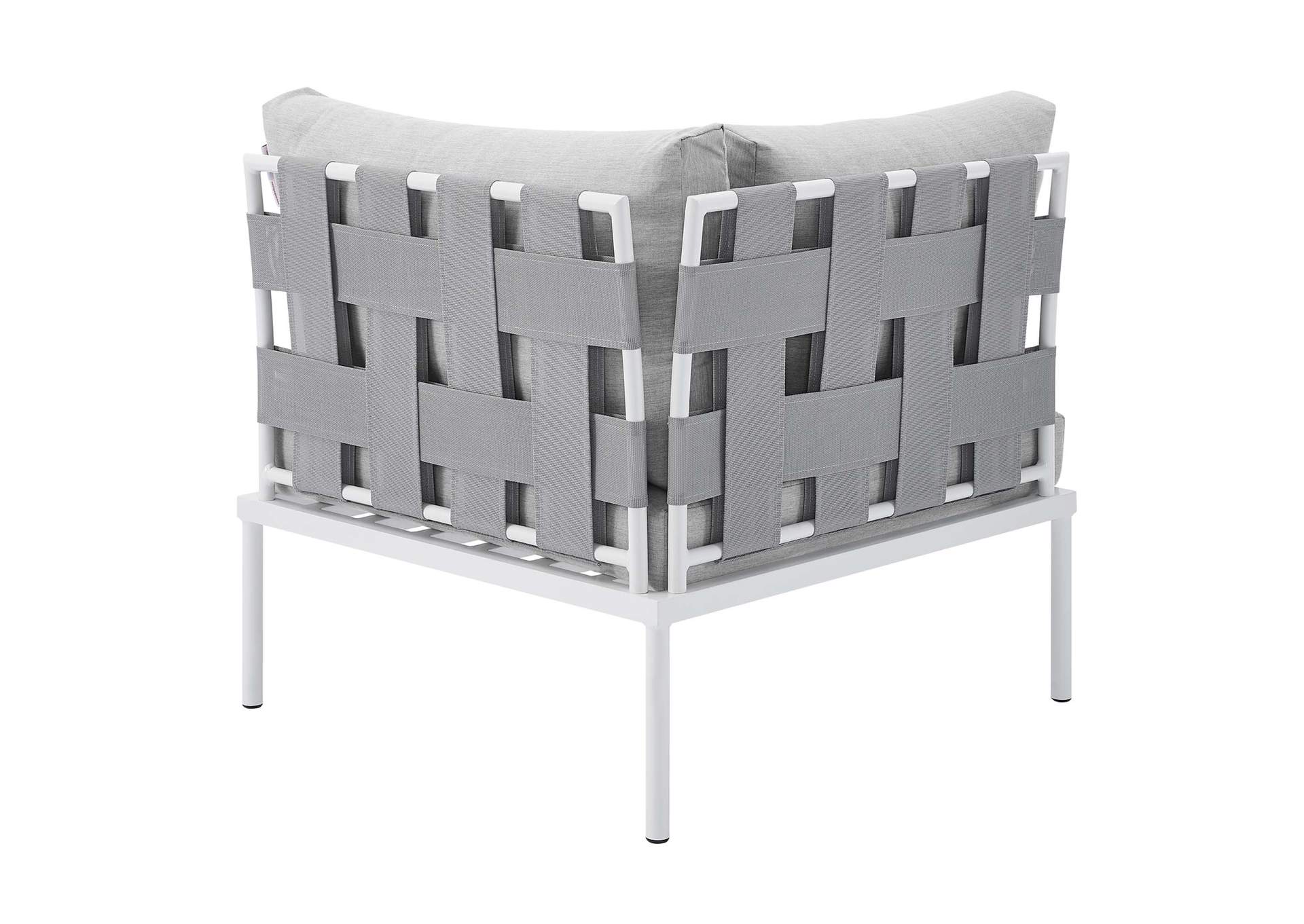 Gray Gray Harmony 10-Piece  Sunbrella,Modway