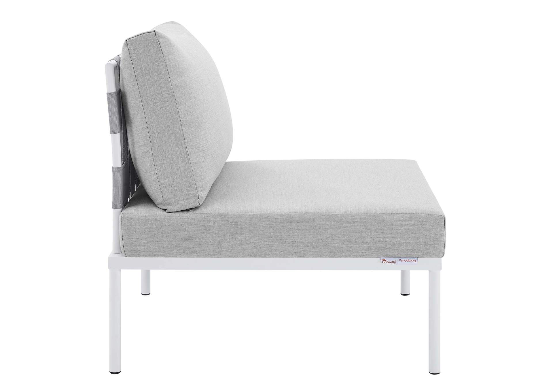 Gray Gray Harmony 10-Piece  Sunbrella,Modway