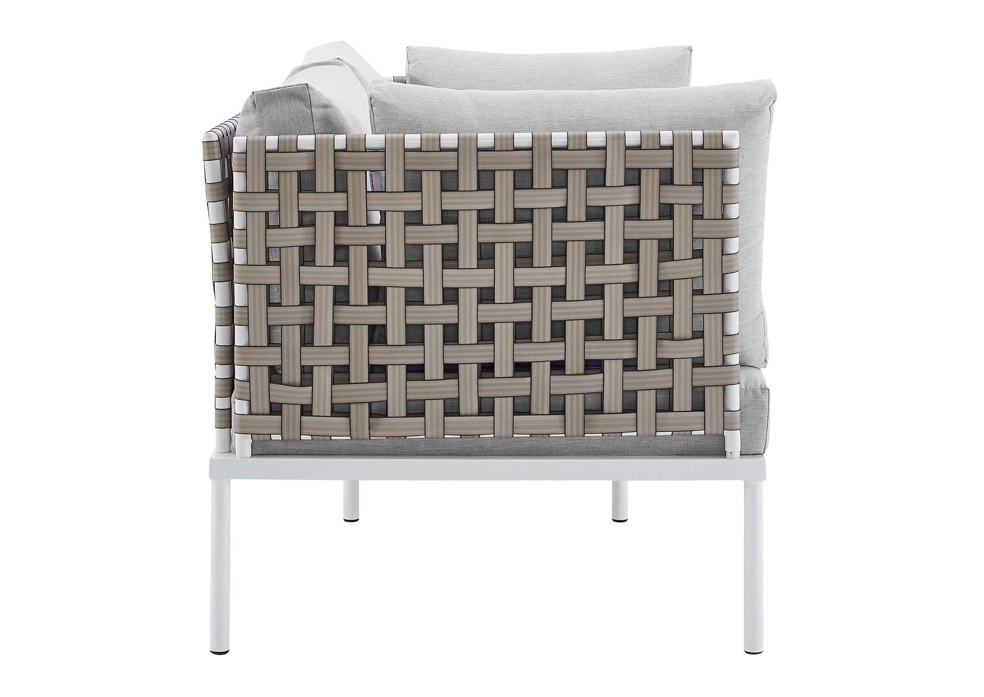 Tan Gray Harmony Sunbrella,Modway