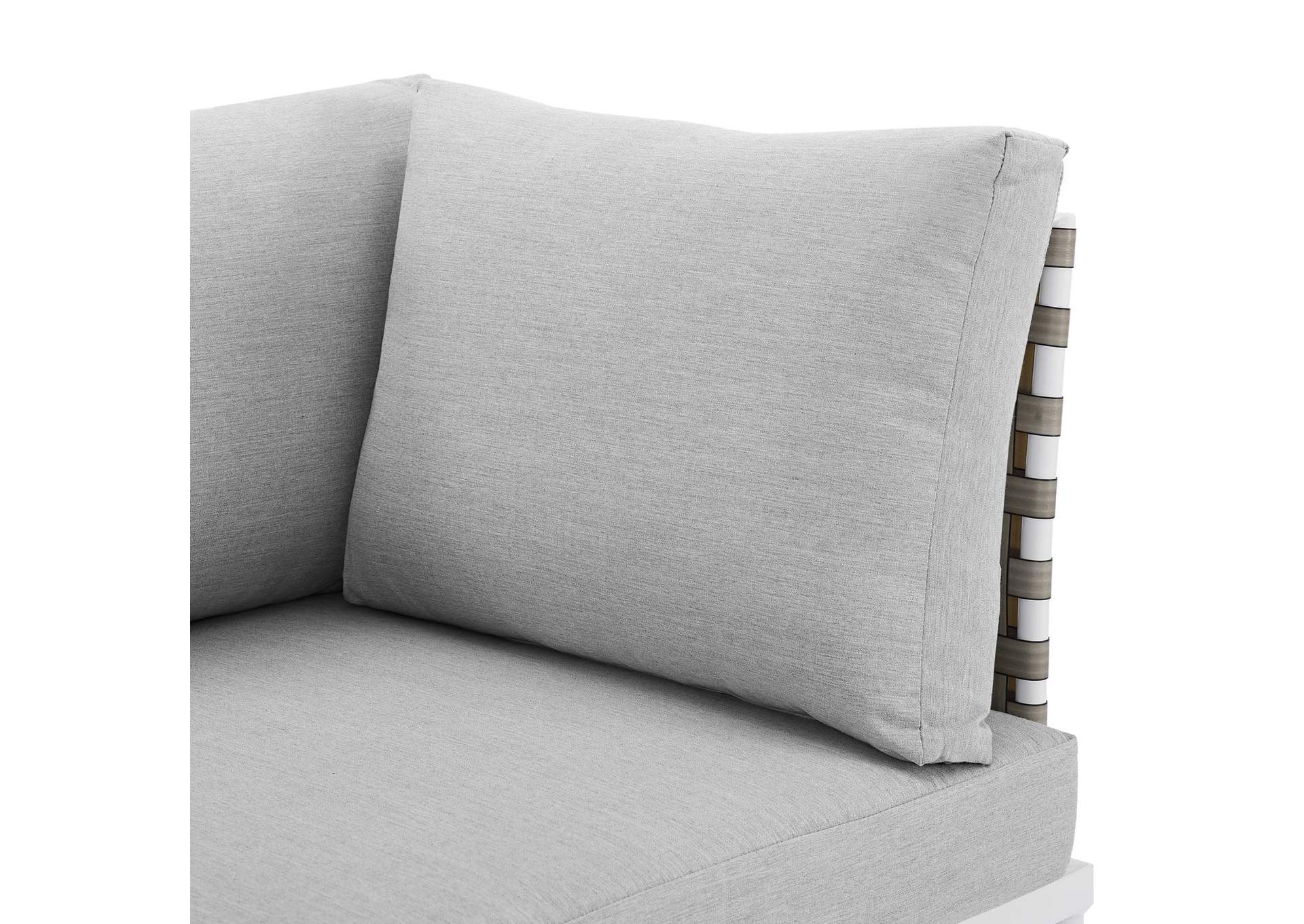 Tan Gray Harmony Sunbrella,Modway