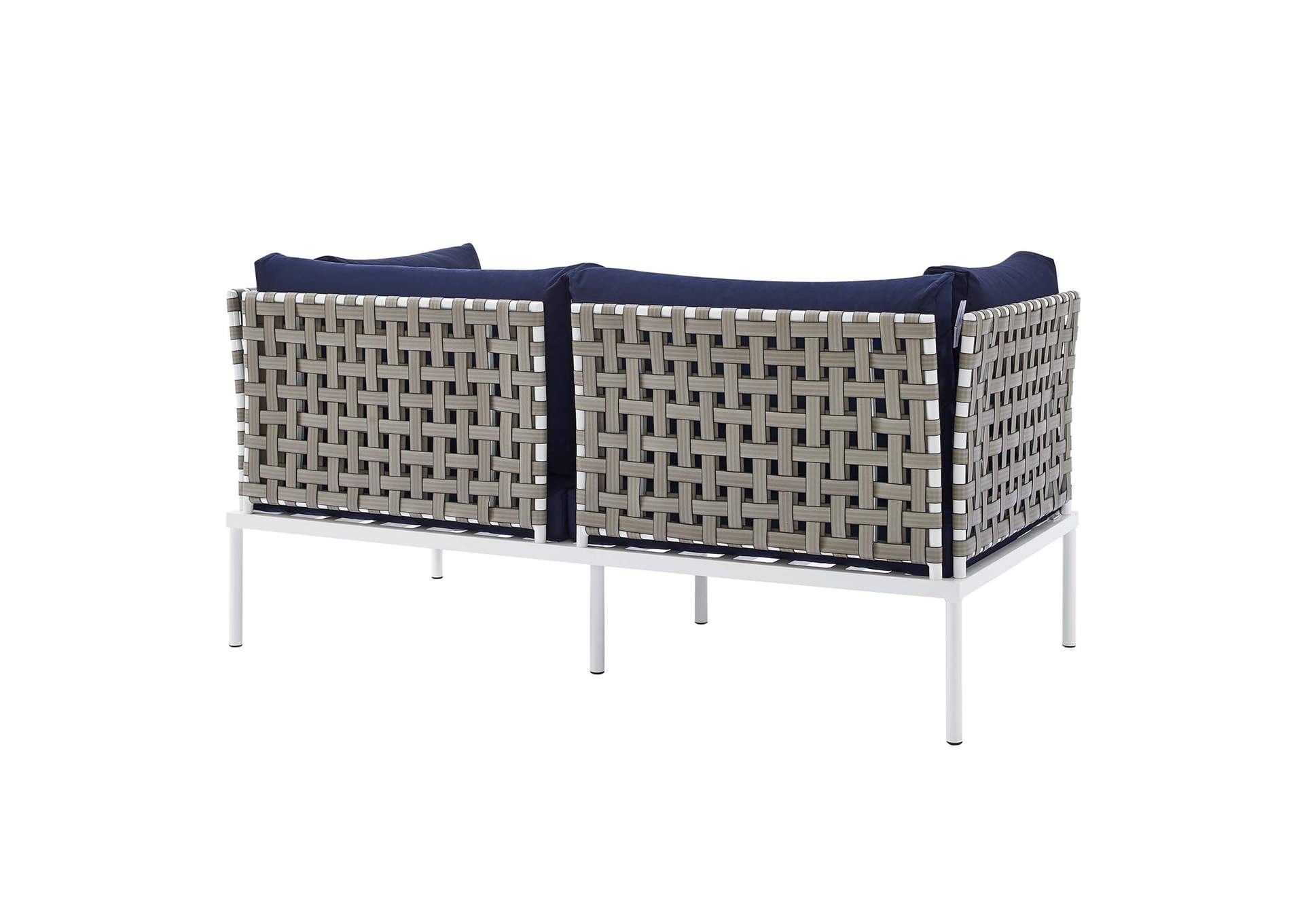 Tan Navy Harmony Sunbrella,Modway